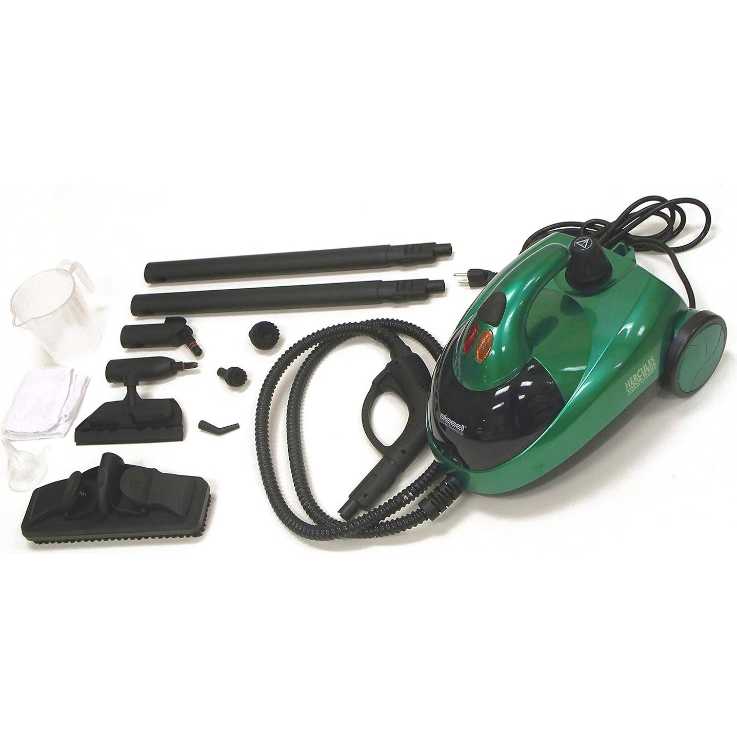 Limpiador a vapor Bissell BGST500T Hercules 1.48L Verde