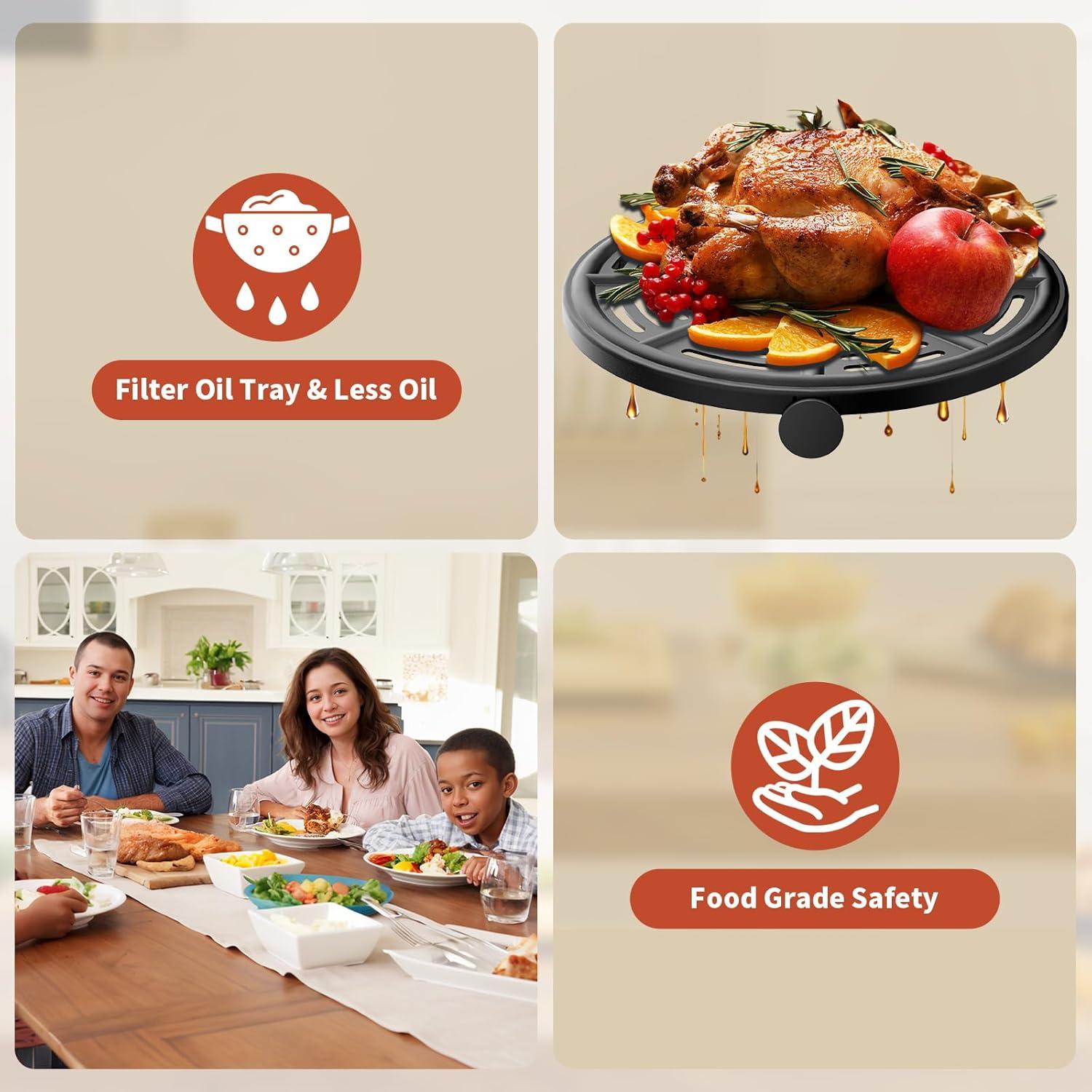 Bandeja de Freidora de Aire Ninja AF101 AF150 AF161 Reemplazo