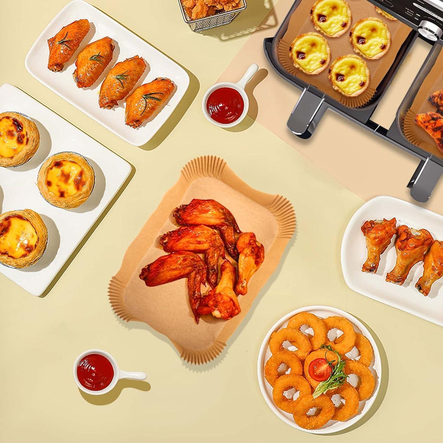 Forros para Horno de Aire Palksky 250PCS 21.84 cm Rectangulares