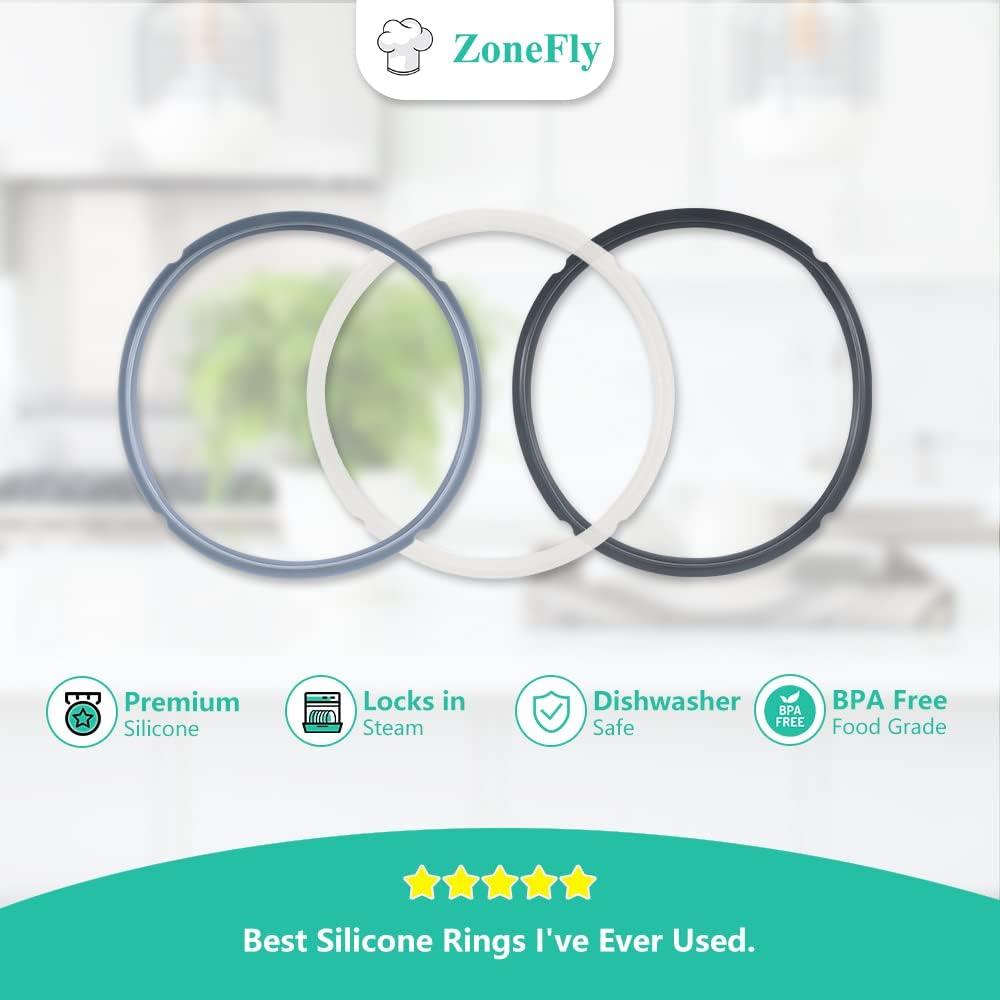 Anillo de Sellado de Silicona Ninja Foodi 6.5 y 8 Qt - 3 Piezas
