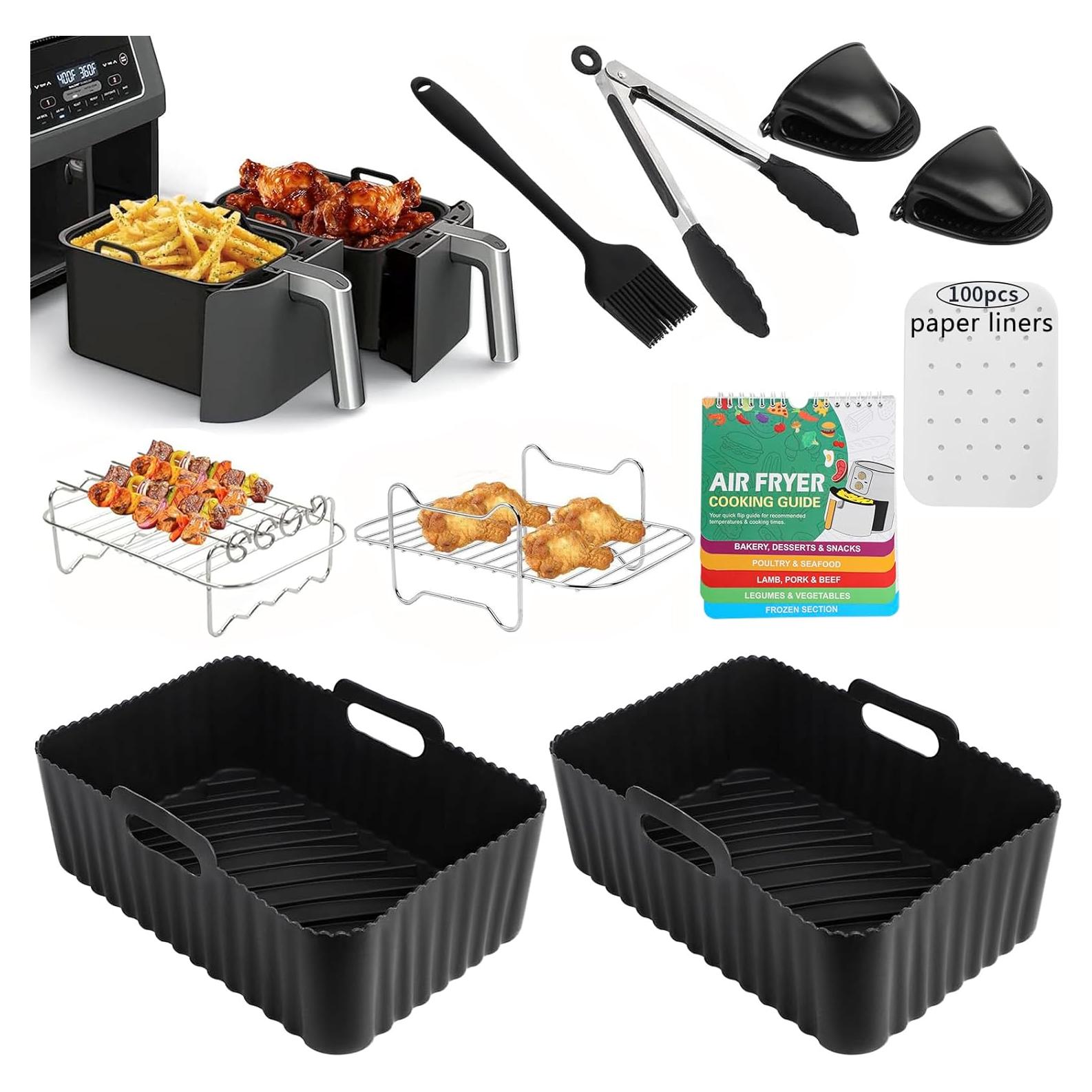 Accesorios para Freidora de Aire HOMELYLIFE 10 Piezas 8-10QT