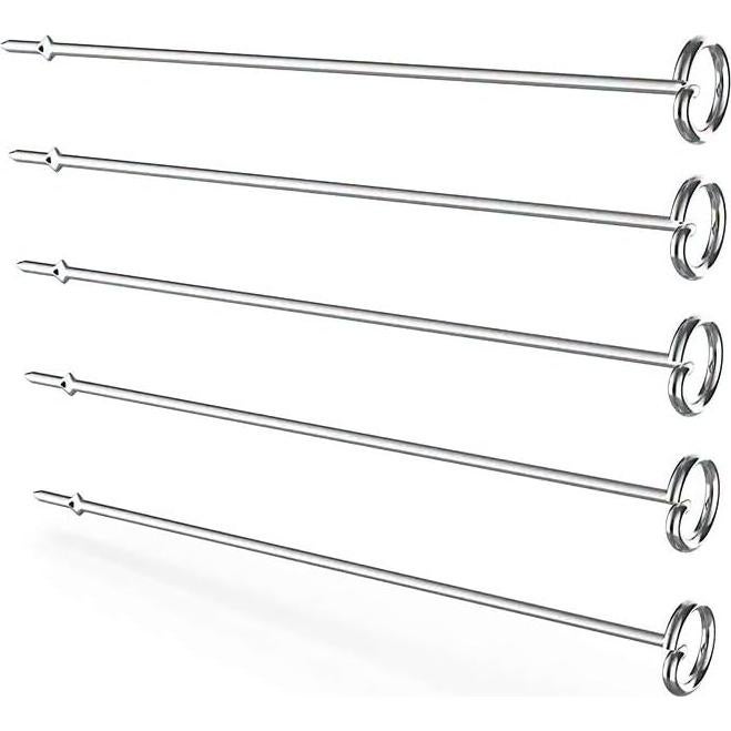 Pinchos de Kebab Ninja 5 Piezas Acero Inoxidable 18.4 cm