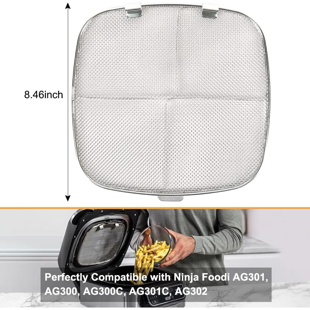 Escudo Antisalpicaduras Acero Inoxidable ByKitchen Ninja AG301