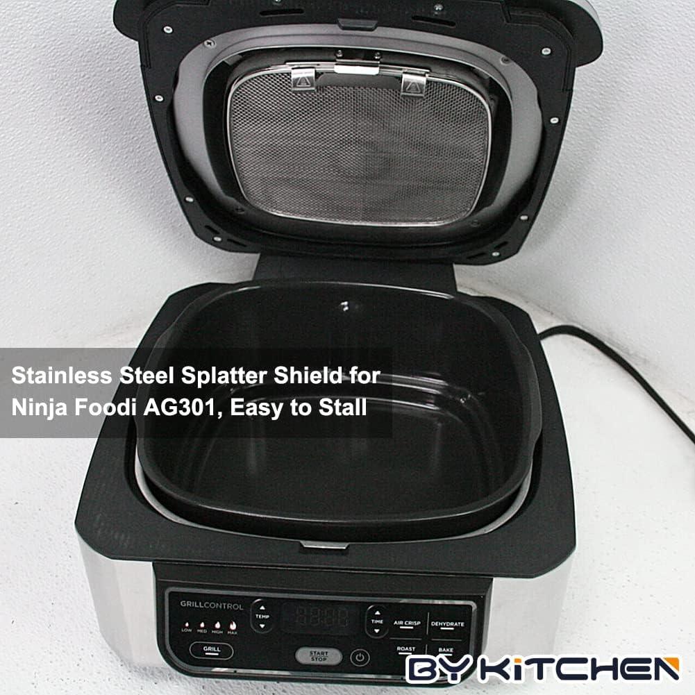 Escudo Antisalpicaduras Acero Inoxidable ByKitchen Ninja AG301