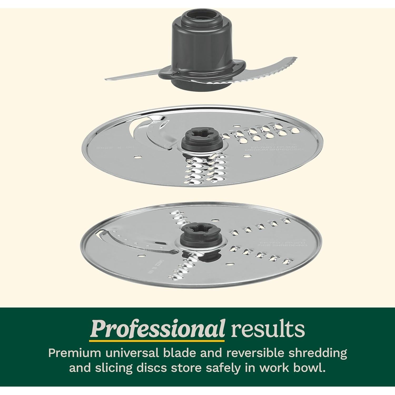 Procesador de Alimentos Cuisinart 9 Tazas Blanco con Accesorios