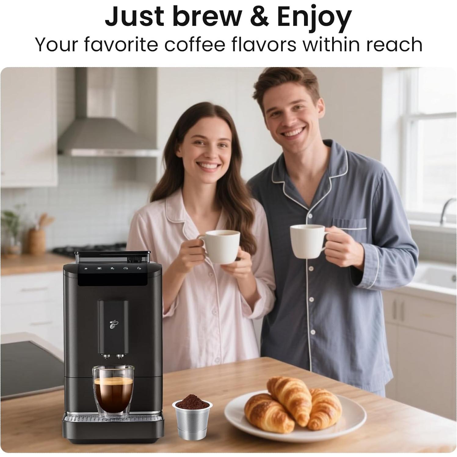 Cápsulas de Café Reutilizables Acero Inoxidable Roogaluckeep - 2 Unidades