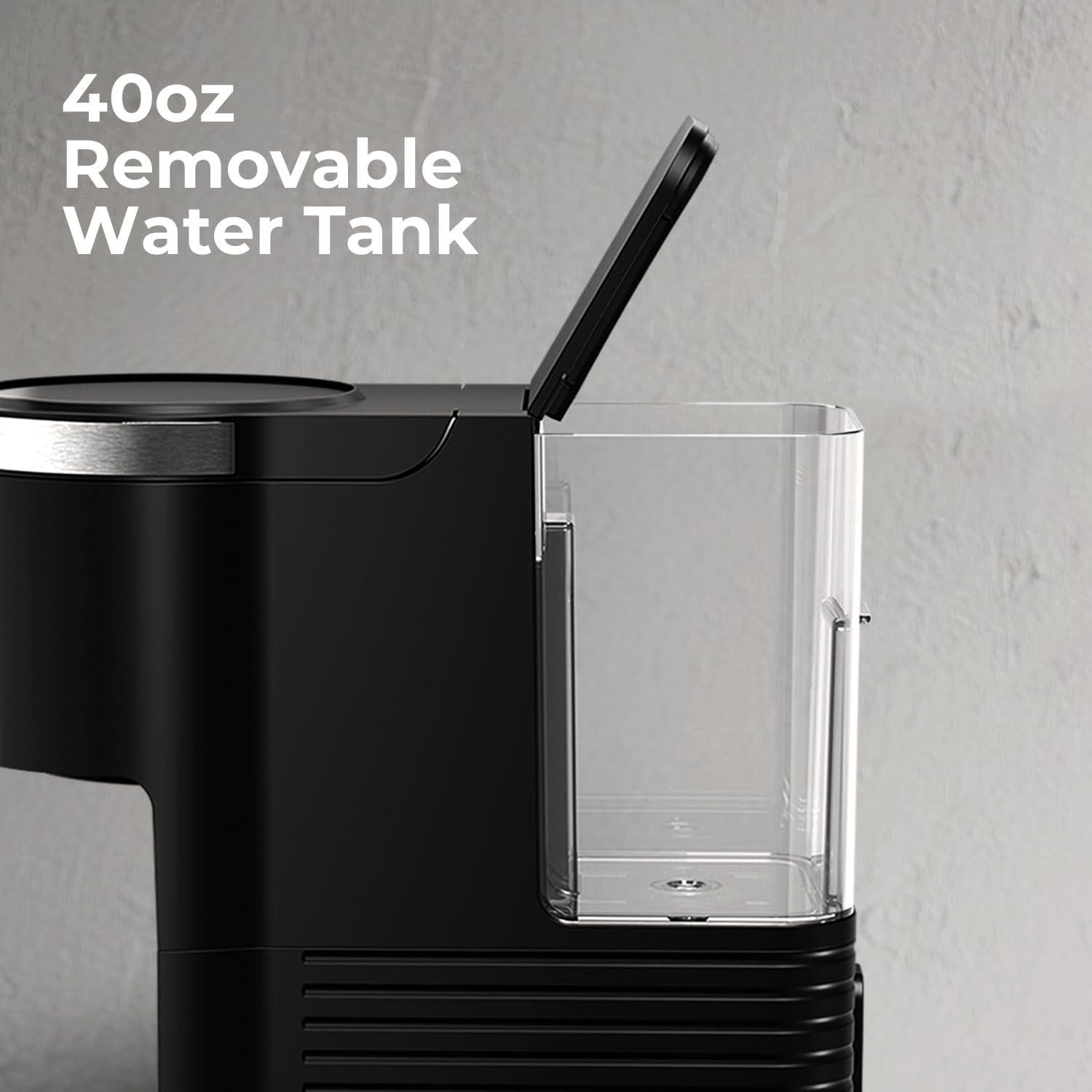 Cafetera de Goteo Havato 2 en 1 Compacta Negra 1 Taza