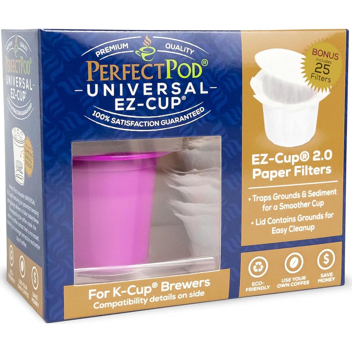 Cápsula de café reutilizable Perfect Pod Universal EZ-Cup