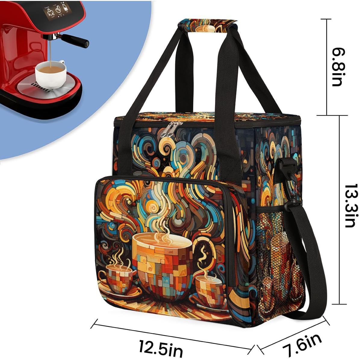 Bolsa de Transporte para Cafetera Colorful Aztec 31.8x19.3x33.8cm