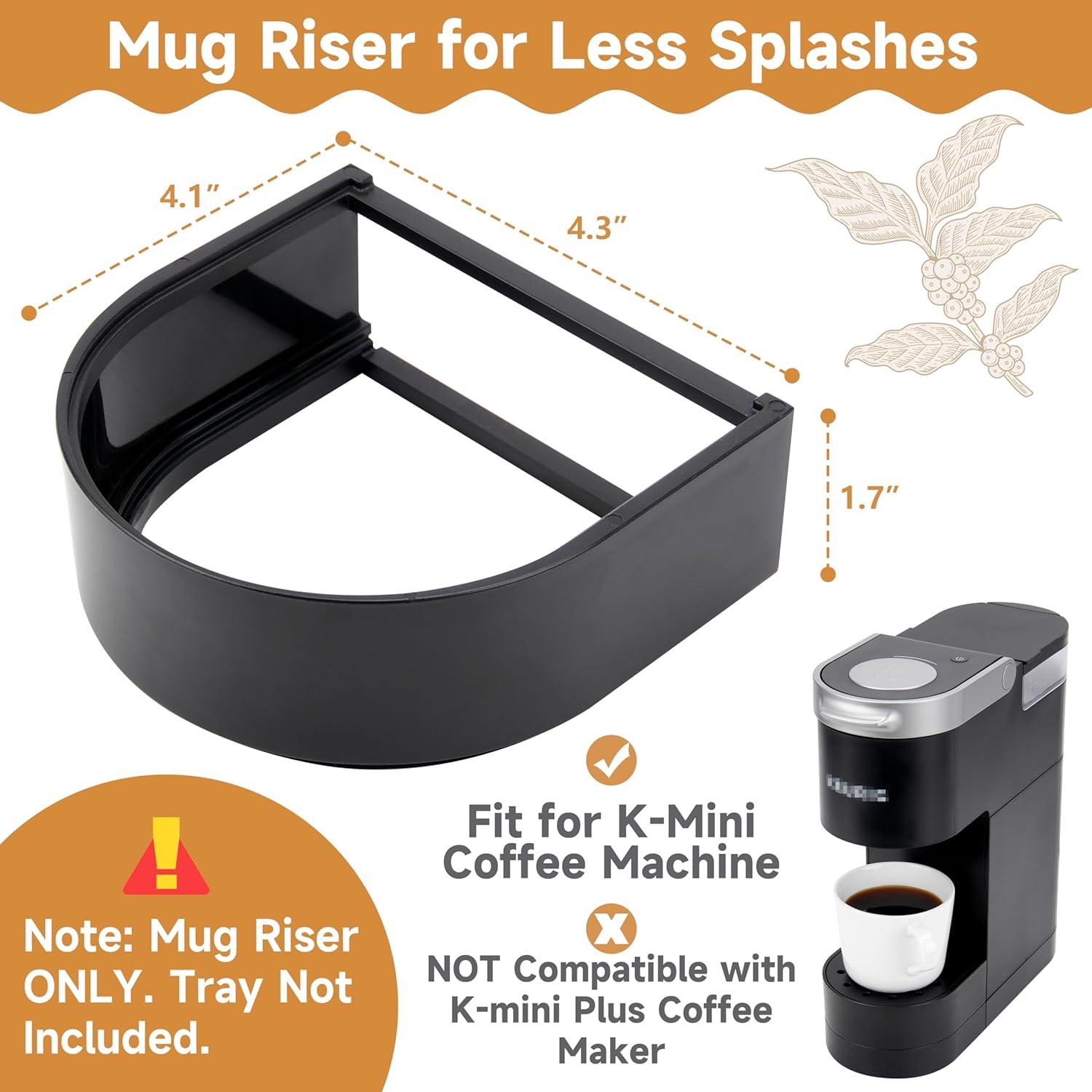 Soporte para Taza Kiicii K-Mini, 6.9 cm, Reduce Salpicaduras