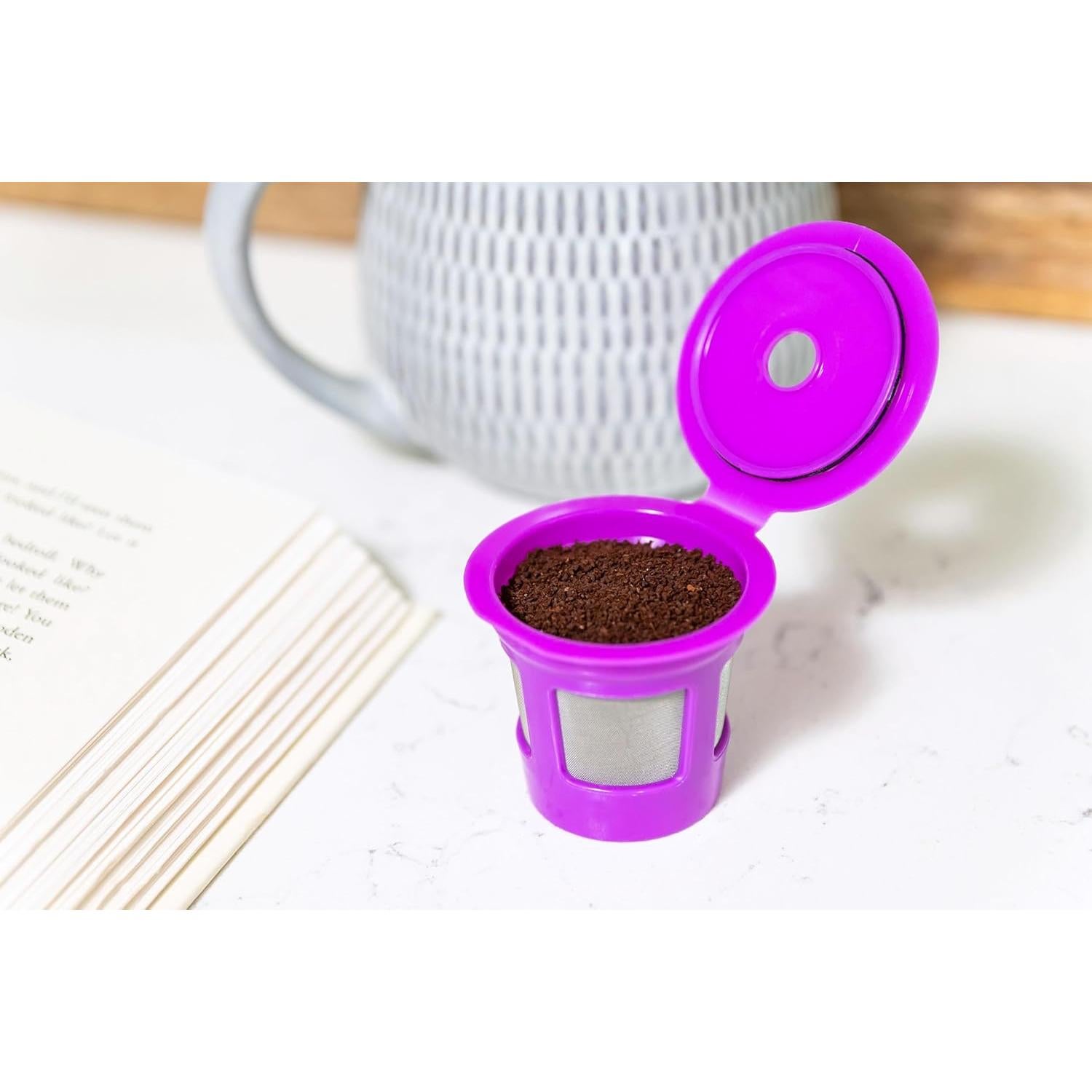Cafés Fill 4-Pack Filtros Reutilizables Perfect Pod para Keurig