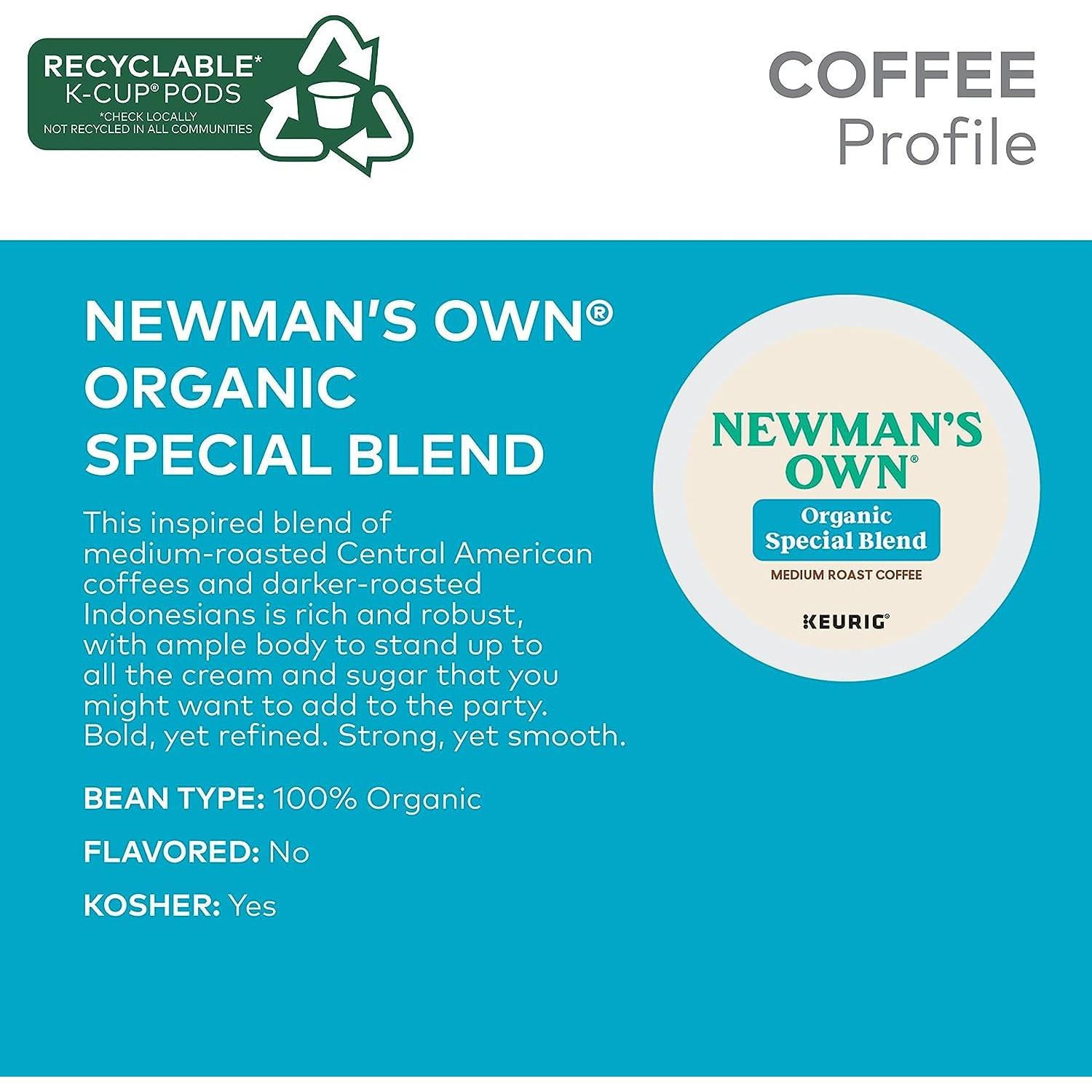 Café Extra Fuerte Newman's Own Organics K-Cups 18 Unidades