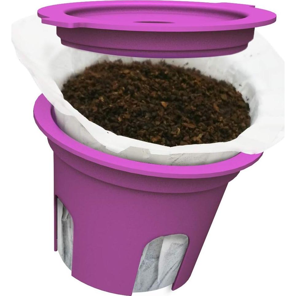 Cápsula Reutilizable Perfect Pod + 100 Filtros Papel - Compatible Keurig