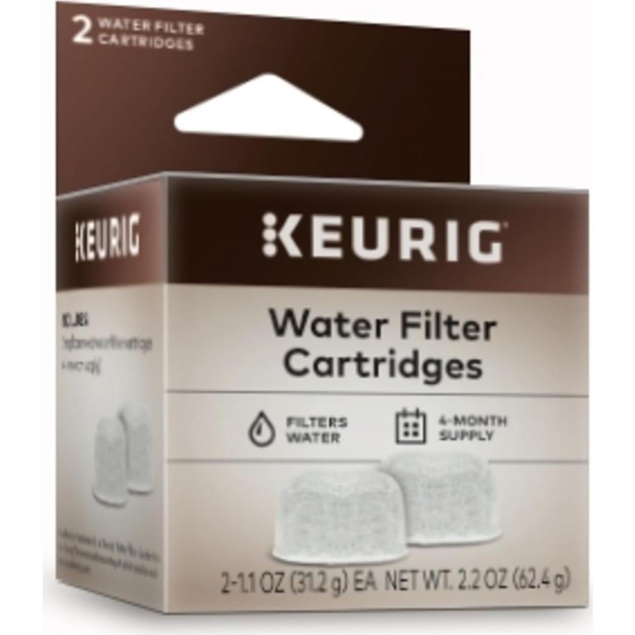 Kit de Cuidado Keurig: Solución Desincrustante y Filtros de Agua