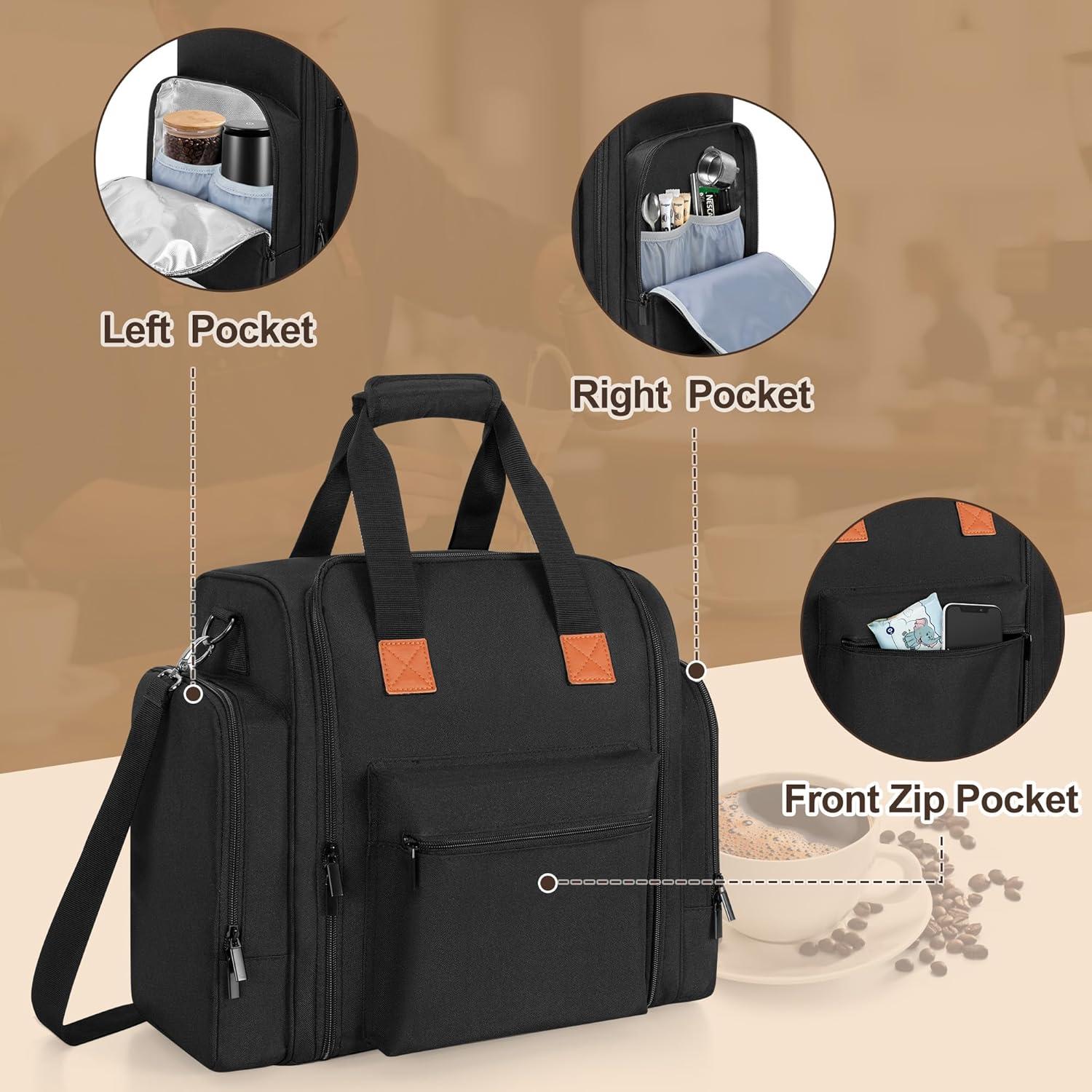 Bolsa de Viaje para Cafetera Yarwo Compatible con Keurig K-Mini