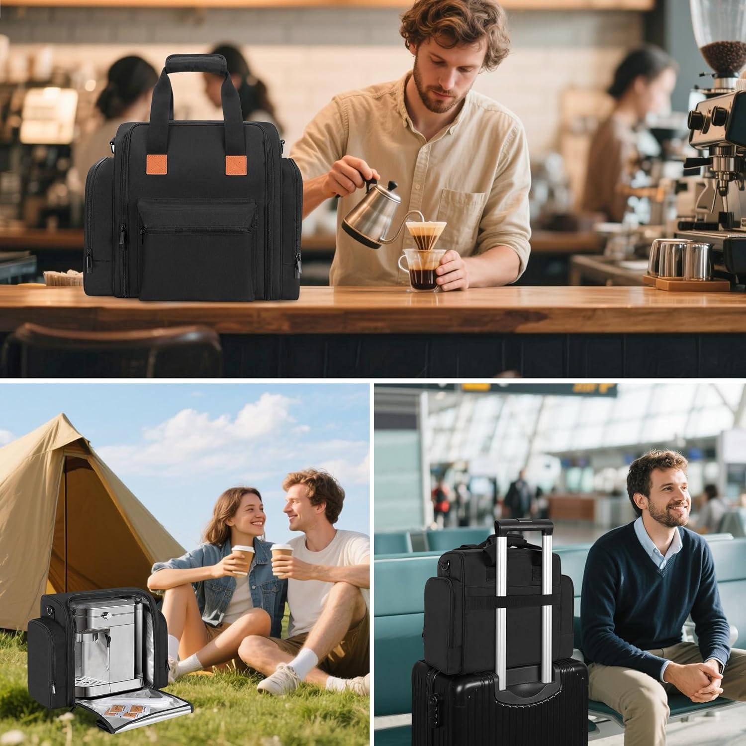 Bolsa de Viaje para Cafetera Yarwo Compatible con Keurig K-Mini