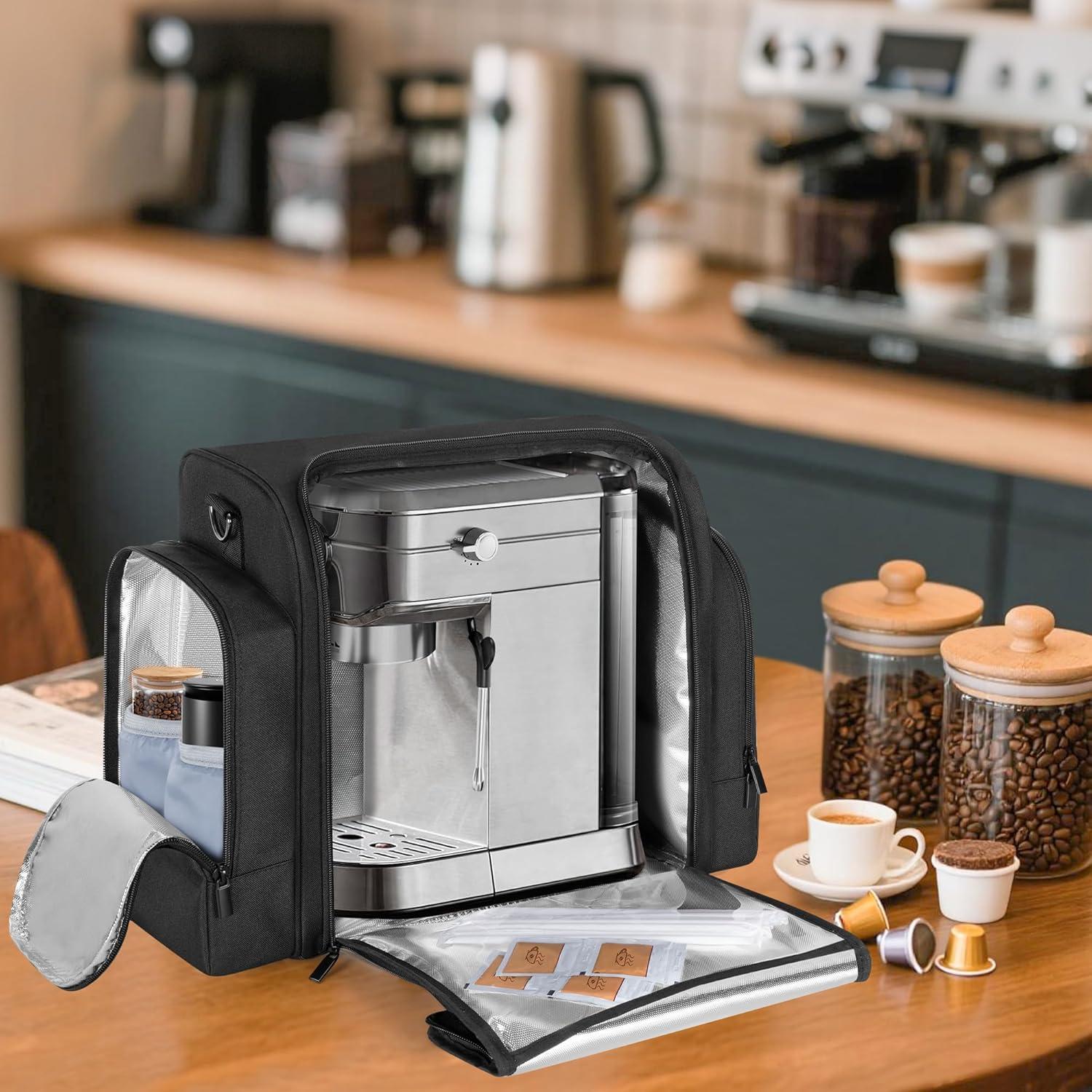 Bolsa de Viaje para Cafetera Yarwo Compatible con Keurig K-Mini