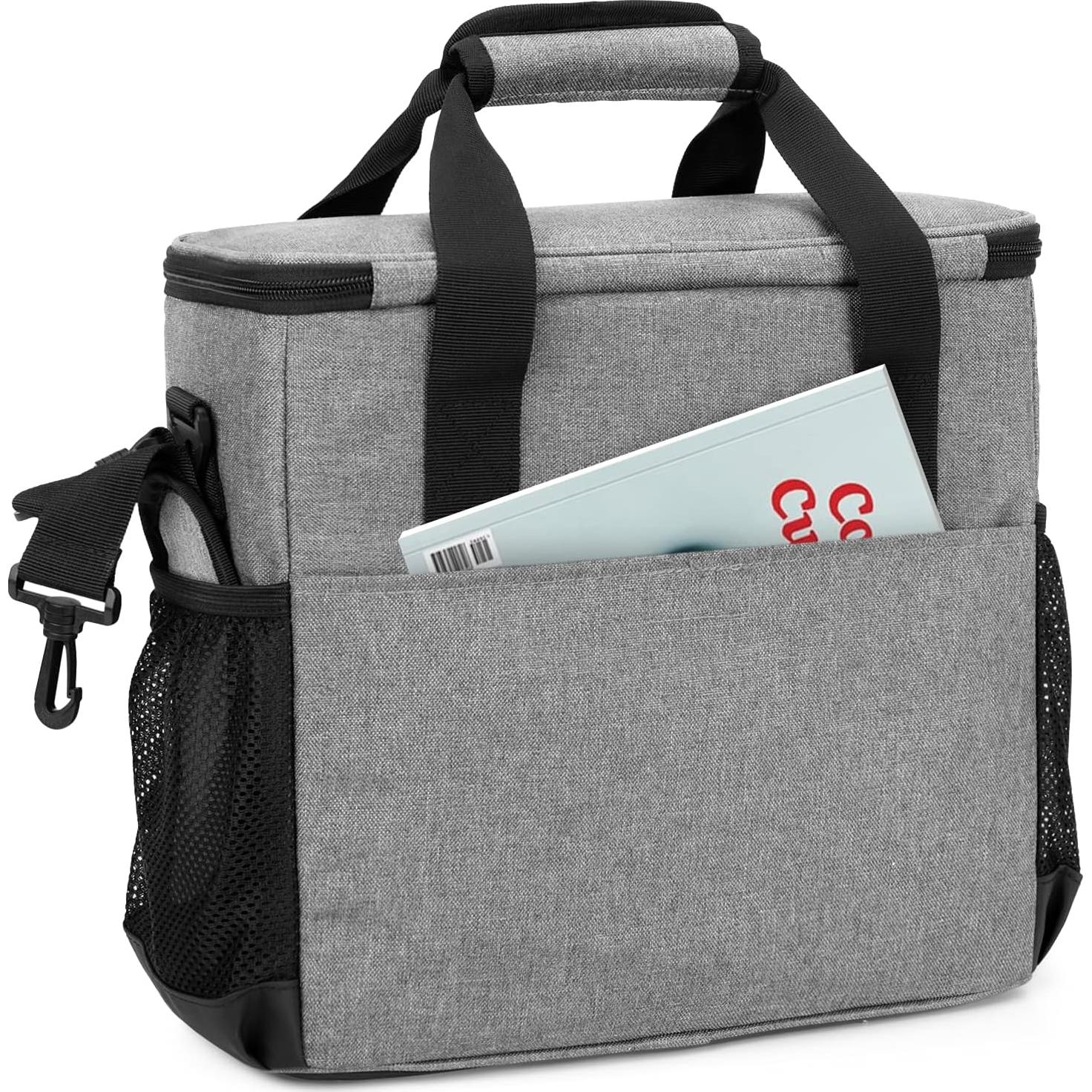 Bolsa de transporte CURMIO para cafetera Keurig K-Mini gris