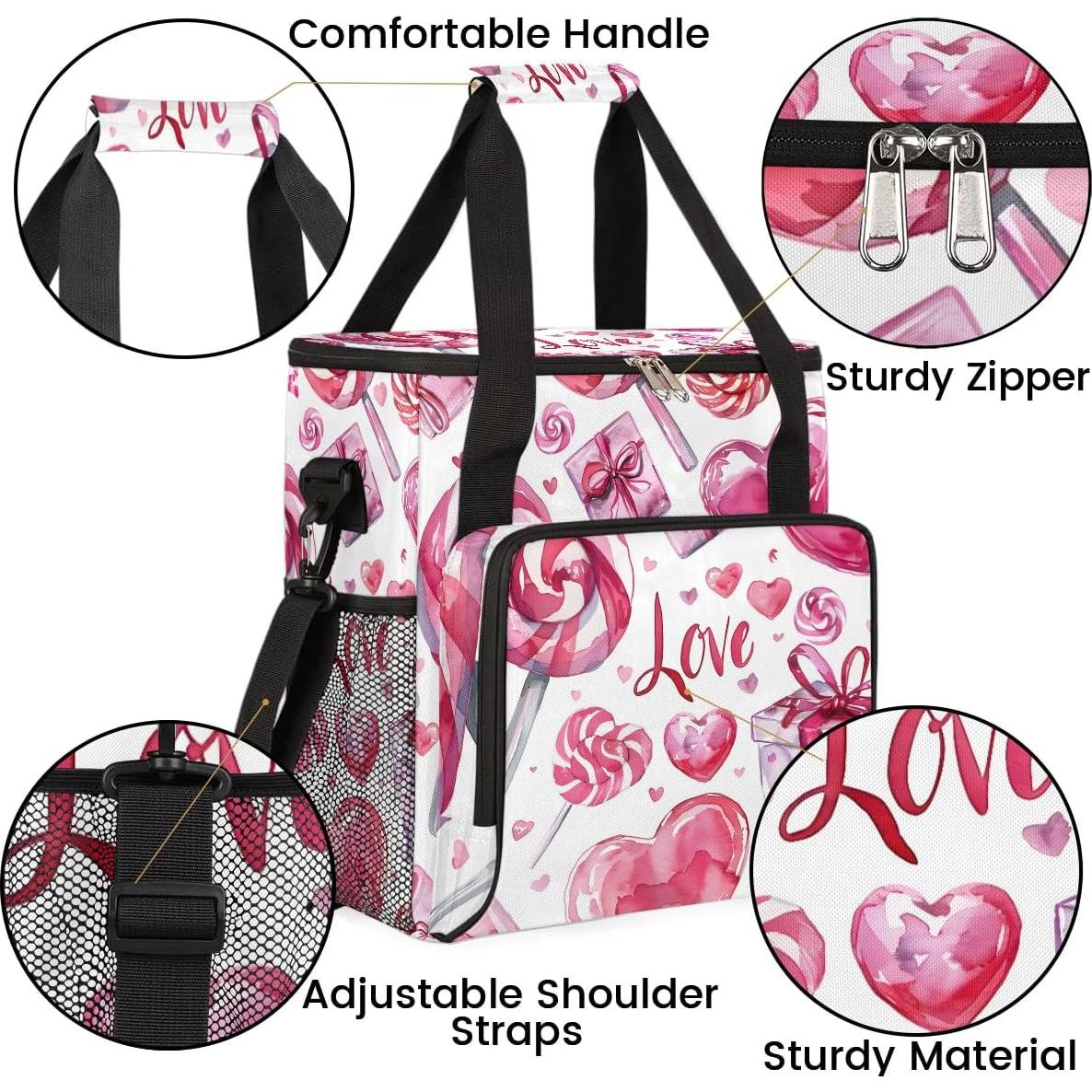 Bolsa de viaje para cafetera Keurig K-Mini y Nespresso - Rosa