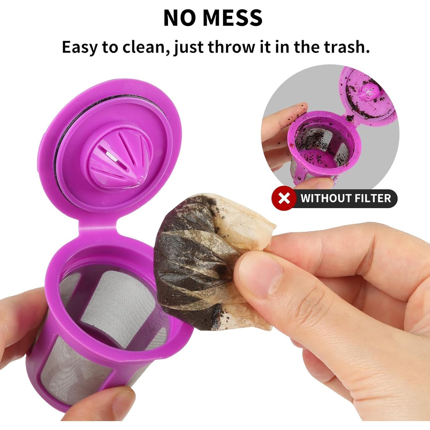 Filtros Desechables K Cup Fanativita 100 Unidades Sin Blanquear