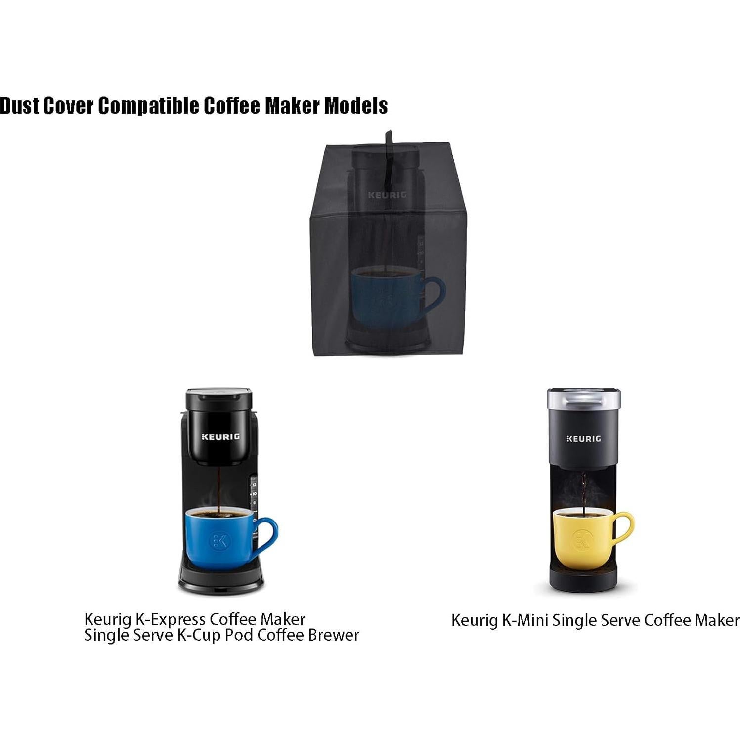 Funda Protectora para Cafetera Keurig K-Express y K-Mini - Nylon Impermeable