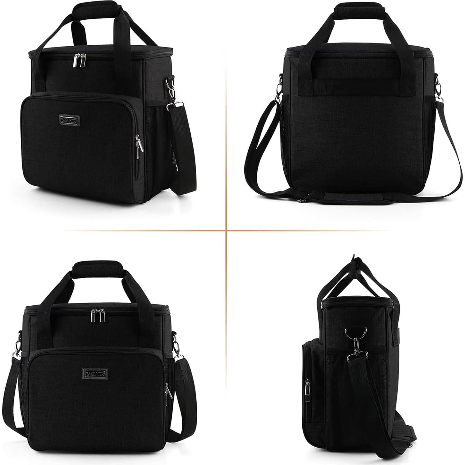 Bolsa de Viaje para Cafetera BAGLHER Negra Compatible con Keurig