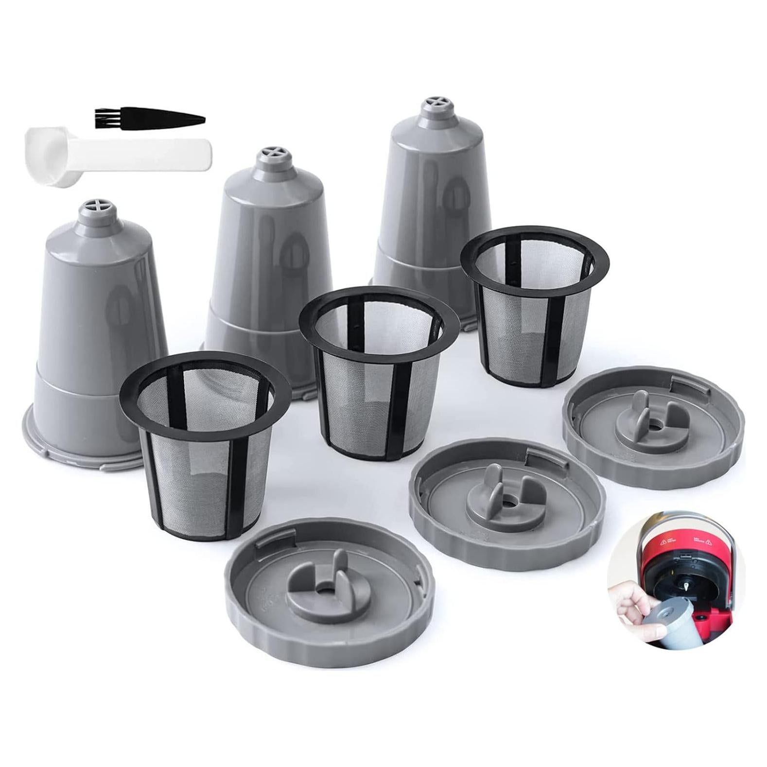 Filtros de café reutilizables Eaykee para Keurig - 3 unidades