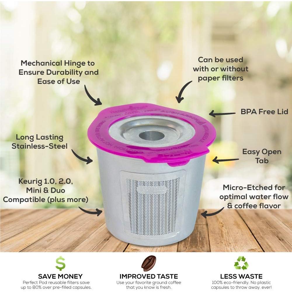 Cápsula de Café Reutilizable Perfect Pod Acero Inoxidable