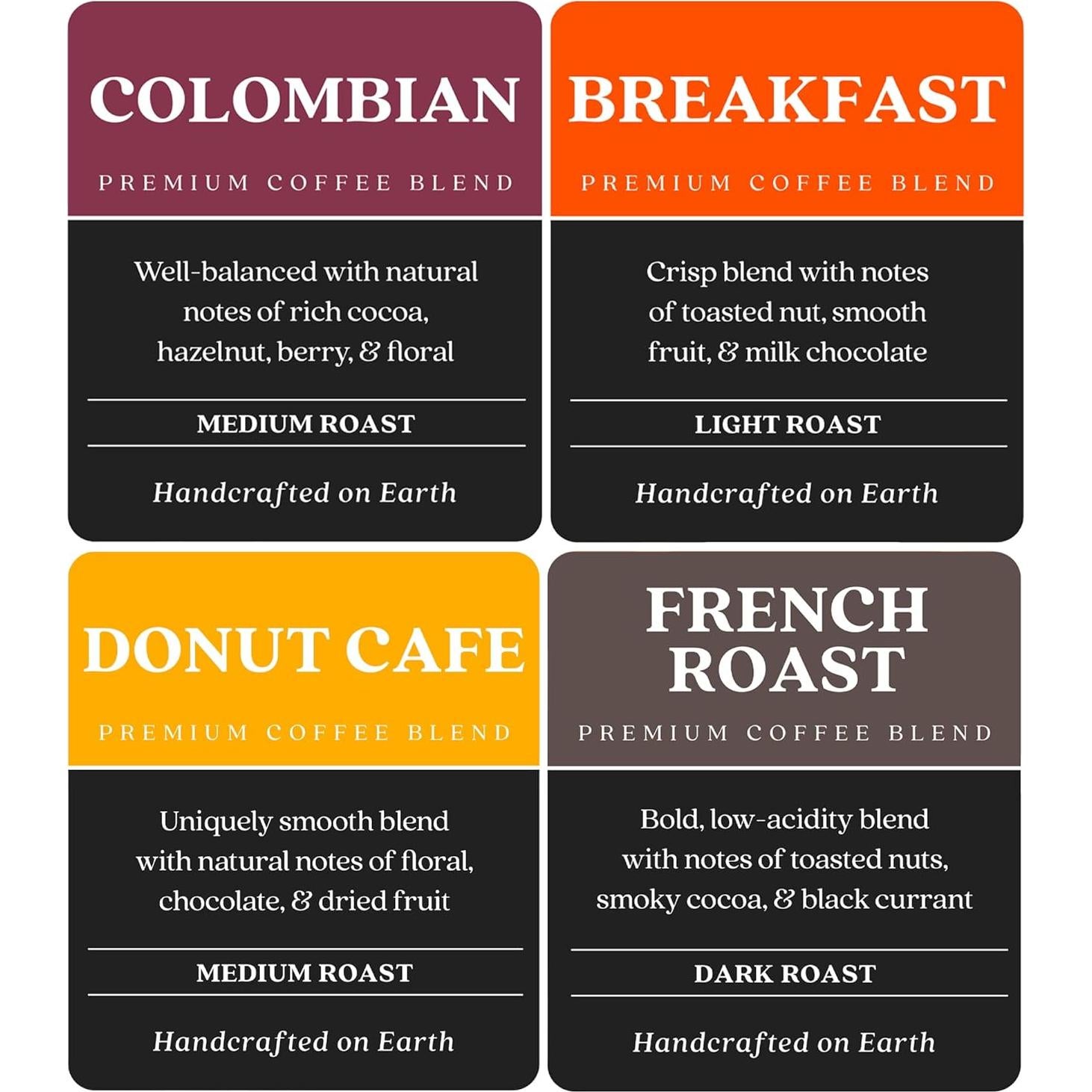 Cápsulas de café Copper Moon K-Cup 80 unidades variadas