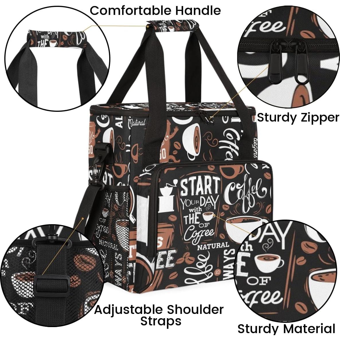 Bolsa de viaje para cafetera Keurig K-Mini y Nespresso - Acolchada