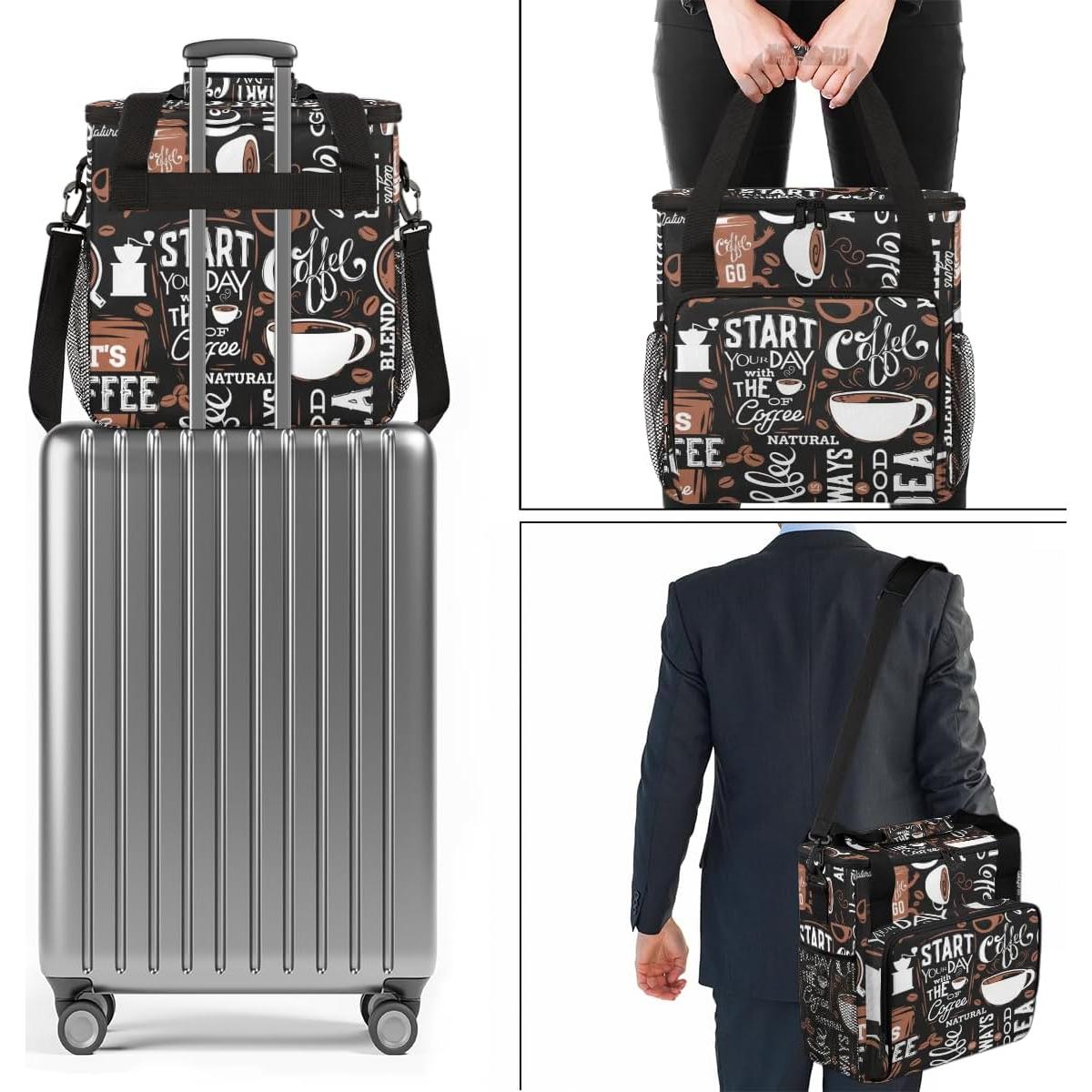 Bolsa de viaje para cafetera Keurig K-Mini y Nespresso - Acolchada