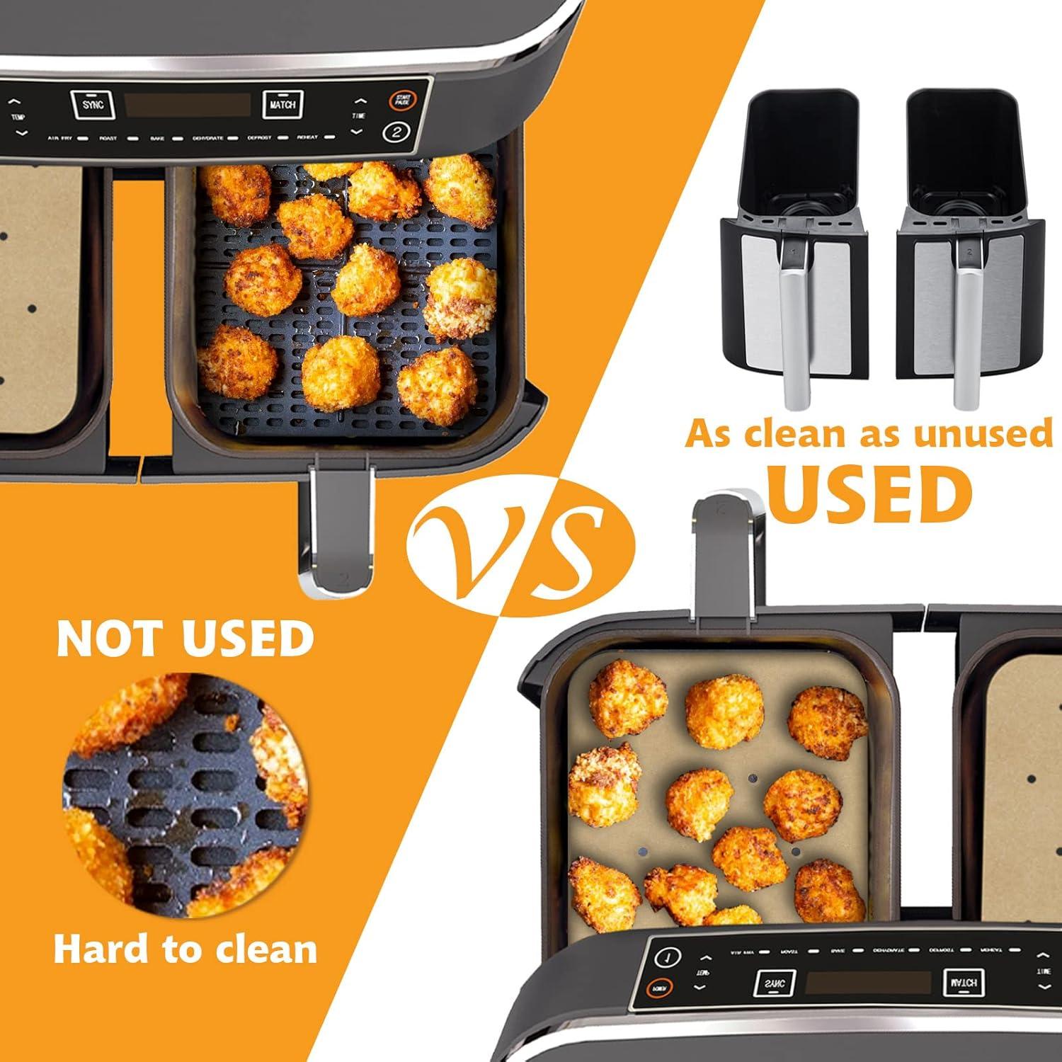 Forros Desechables para Freidora de Aire Actvty 200 Hojas 8.1x5.5"