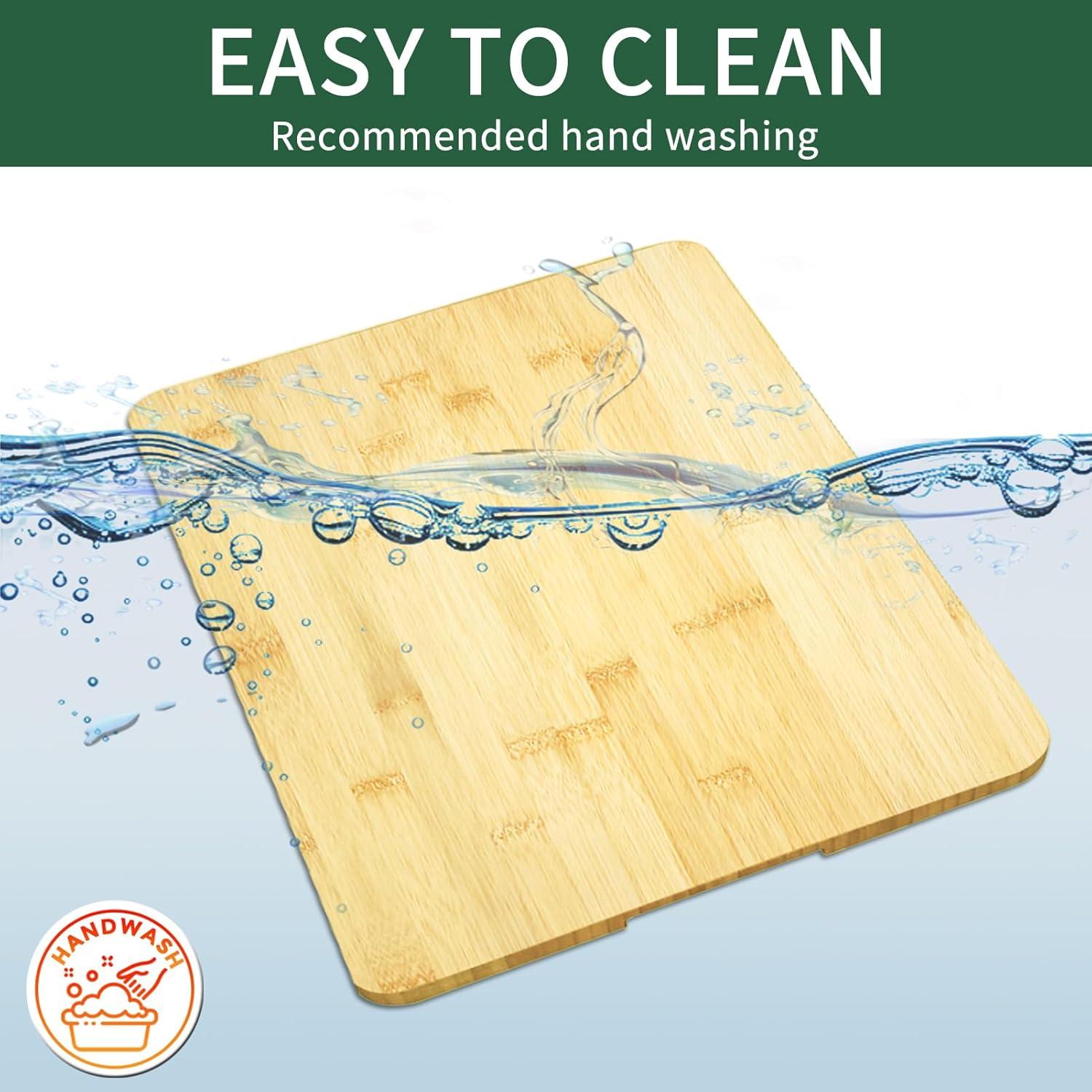 Tabla de Cortar de Bambú GWYXC para Horno Tostador Ninja DT201 DT251