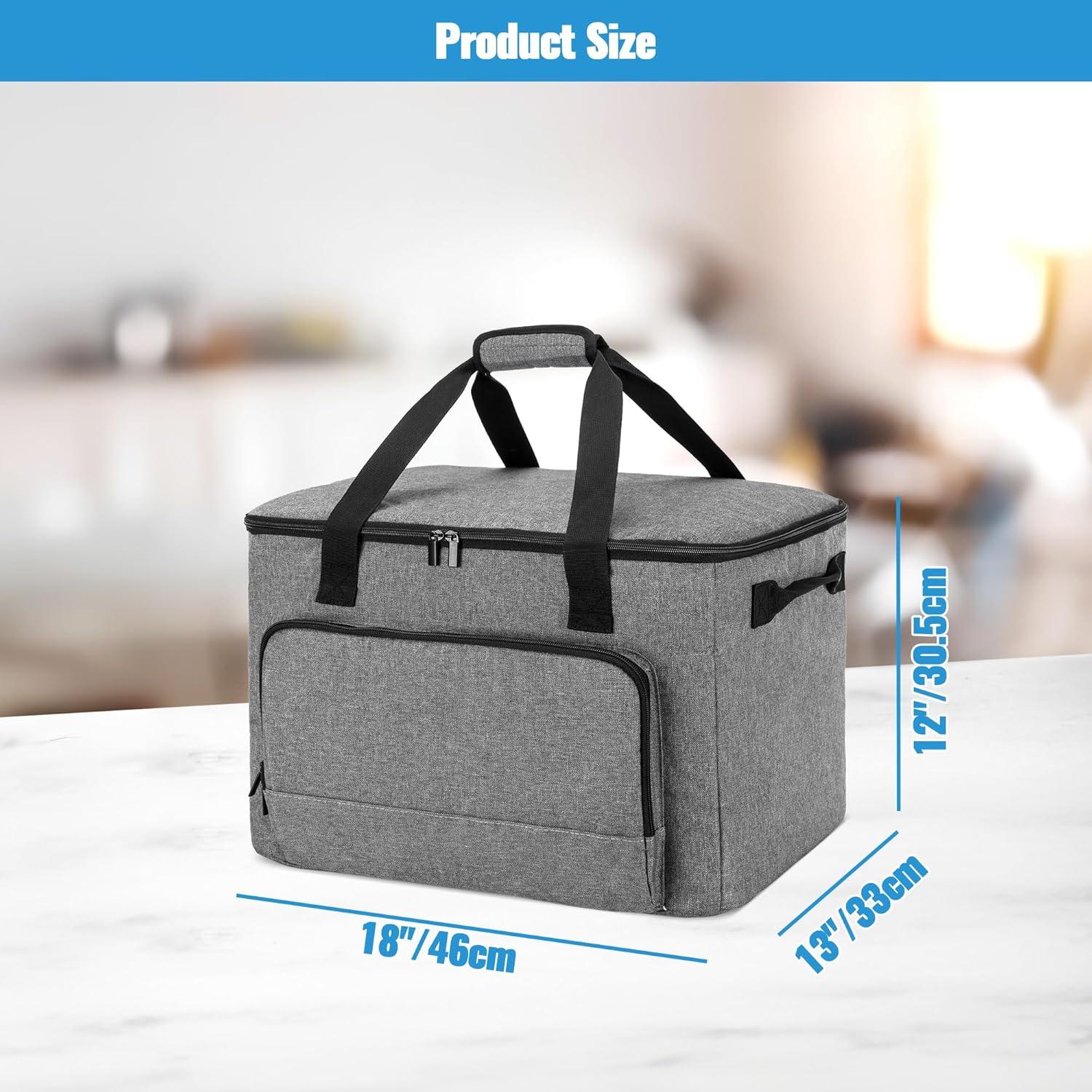Bolsa Grande LUXJA para Ninja Possible Cooker Pro - Gris