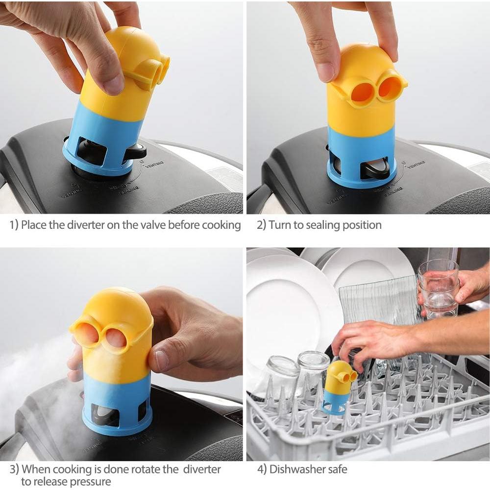 Desviador de Vapor SiCheer para Olla a Presión LUX y Foodi