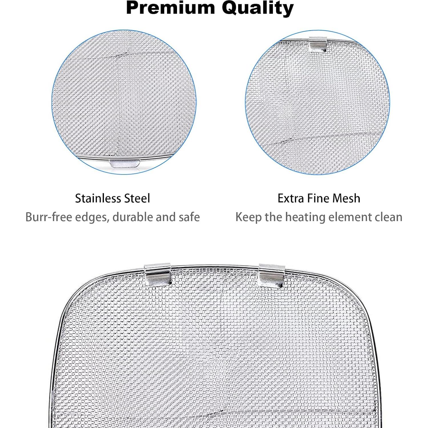 Protector de Salpicaduras Acero Inoxidable Ninja Foodi 2PCS