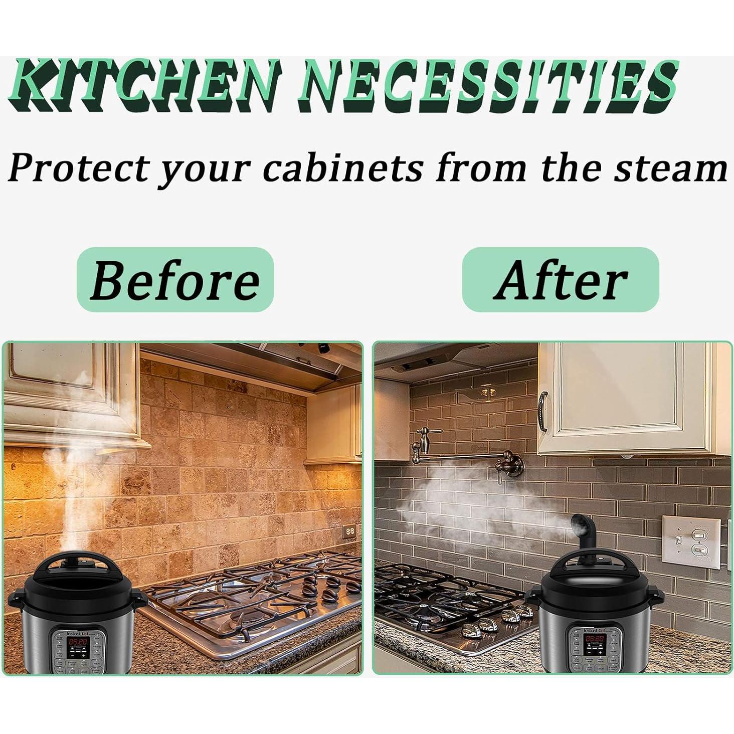 Desviador de Vapor Silicona Instant Pot LUX Ninja Foodi 4 Ranuras