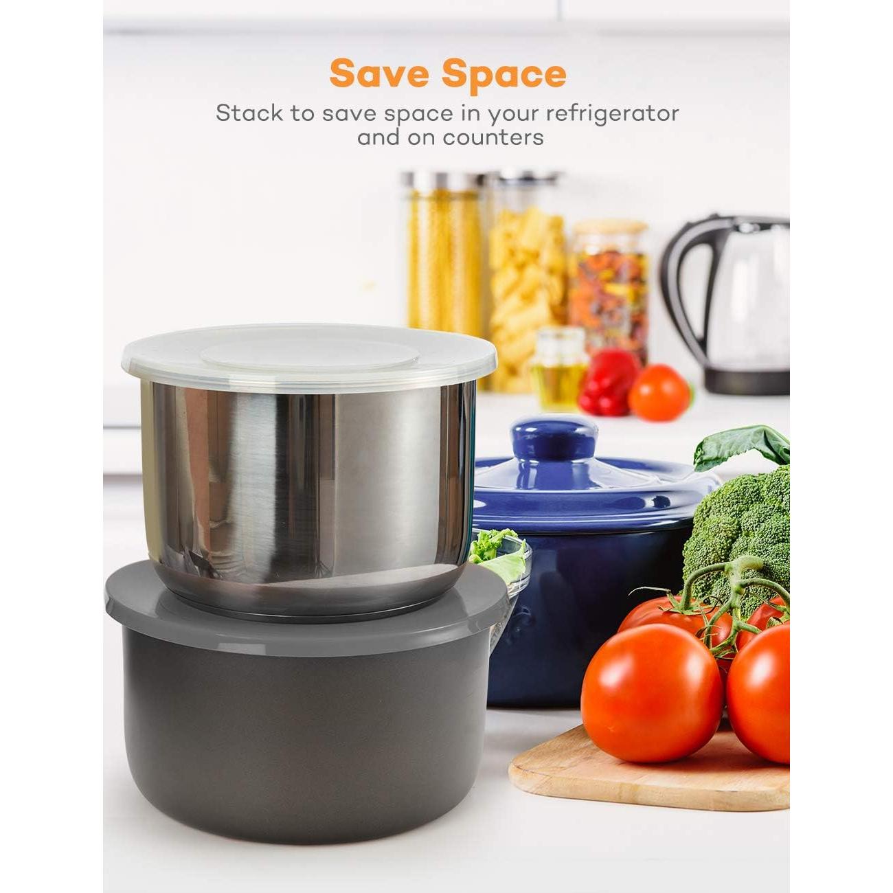 Tapa de Silicona para Olla Ninja Foodi 6.5 y 8 Qt Gris