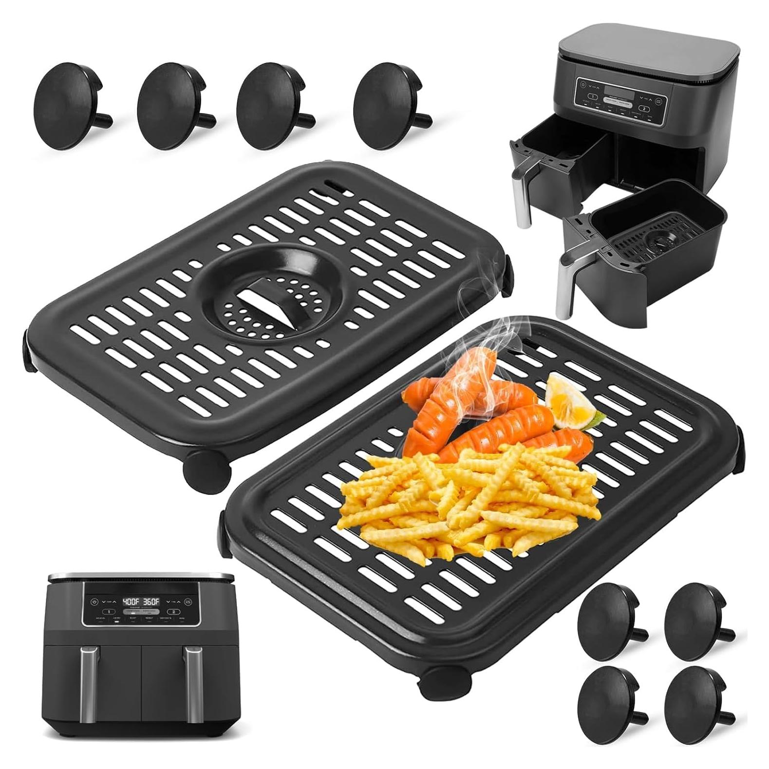 Sartén para Freír al Aire Ninja Foodi 6QT 8QT Acero Inoxidable