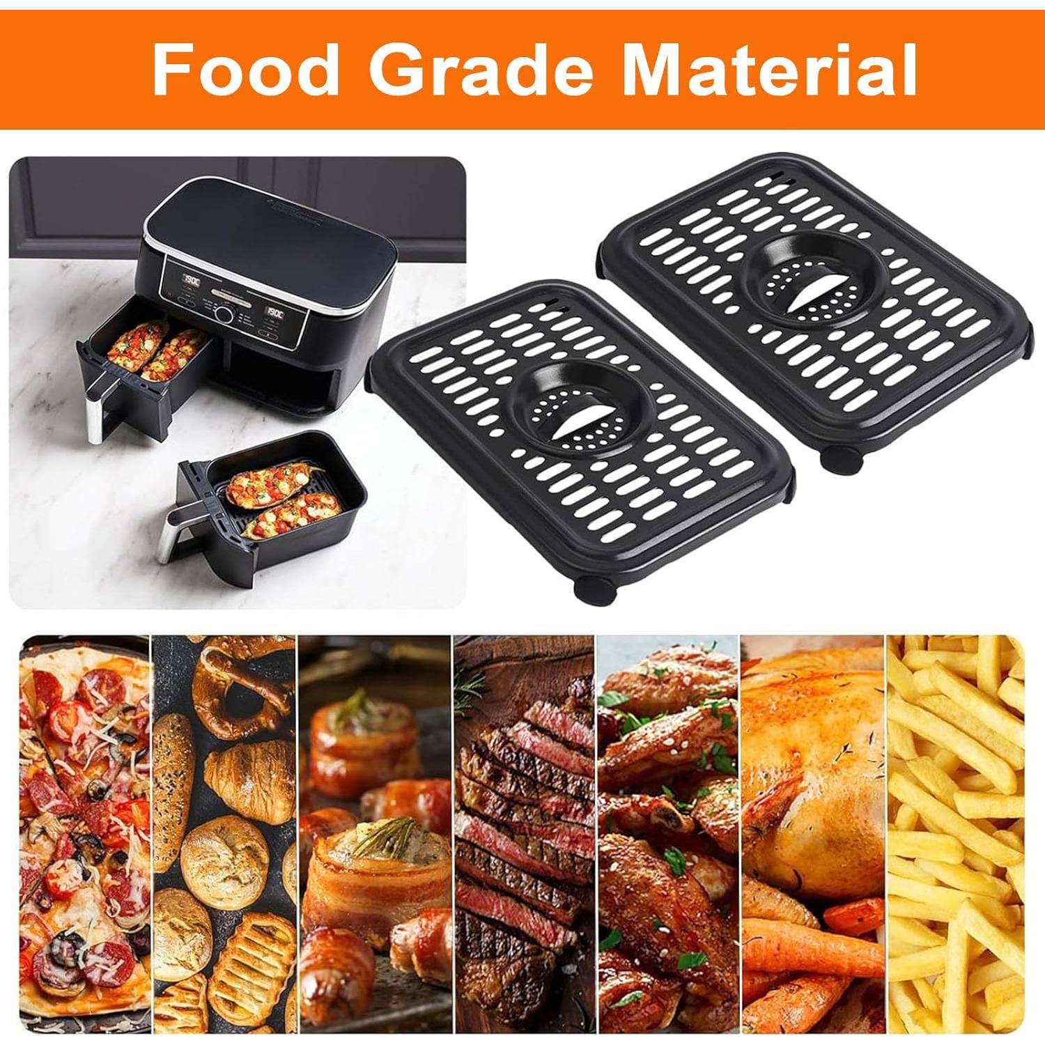 Sartén para Freír al Aire Ninja Foodi 6QT 8QT Acero Inoxidable