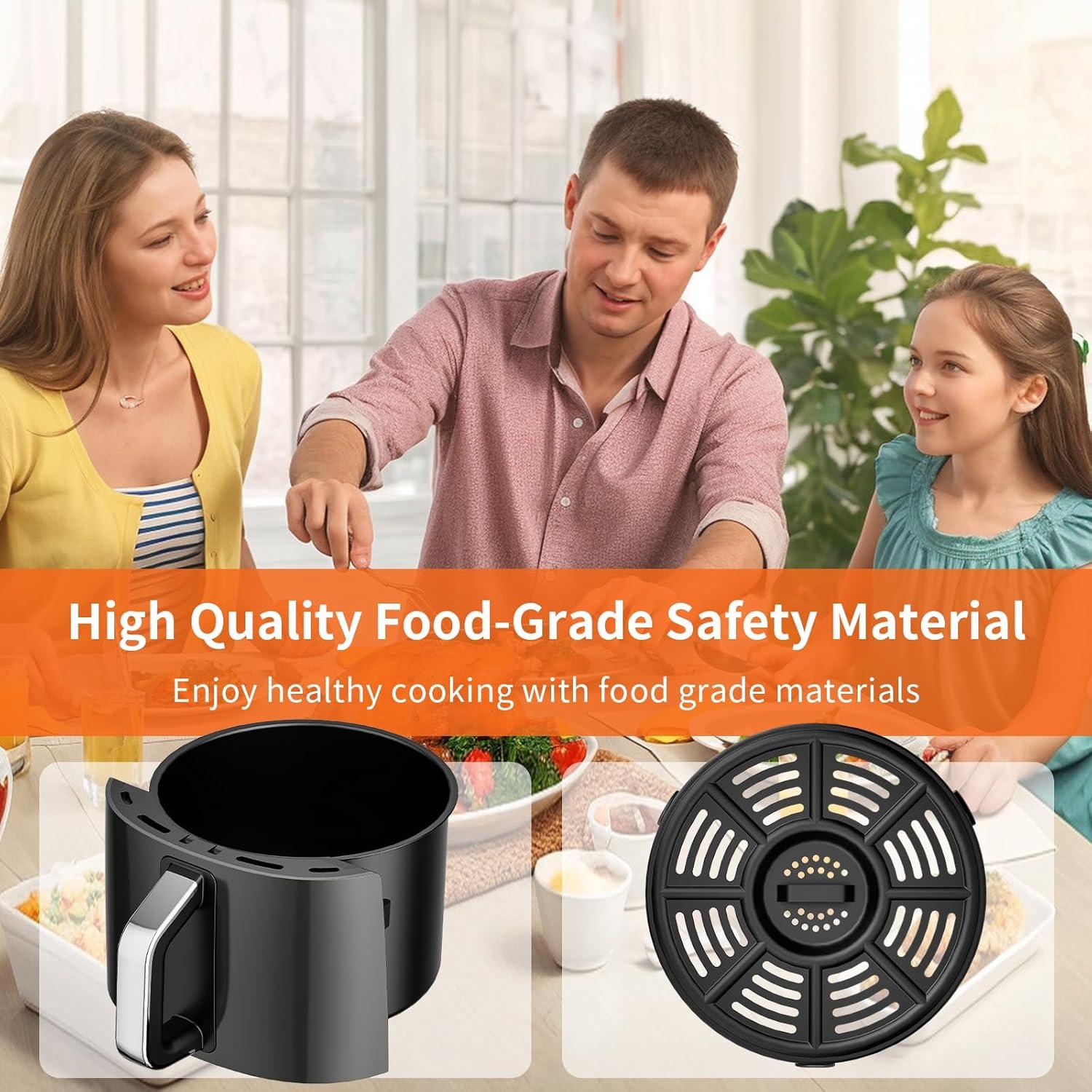 Cesta y bandeja de freidora Ninja AF150 AF161 5.5 Qt