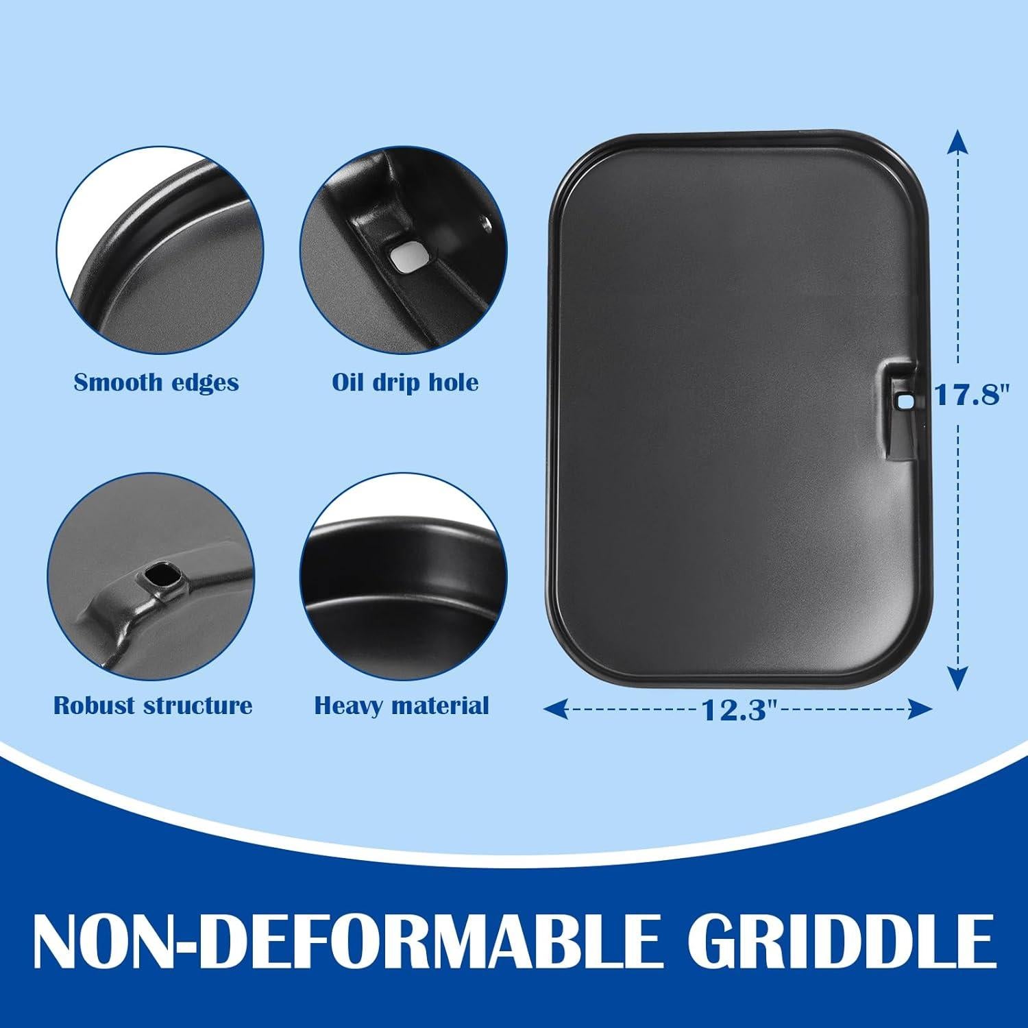 Placa de Plancha y Estante para Humo SafBbcue Ninja Woodfire XL