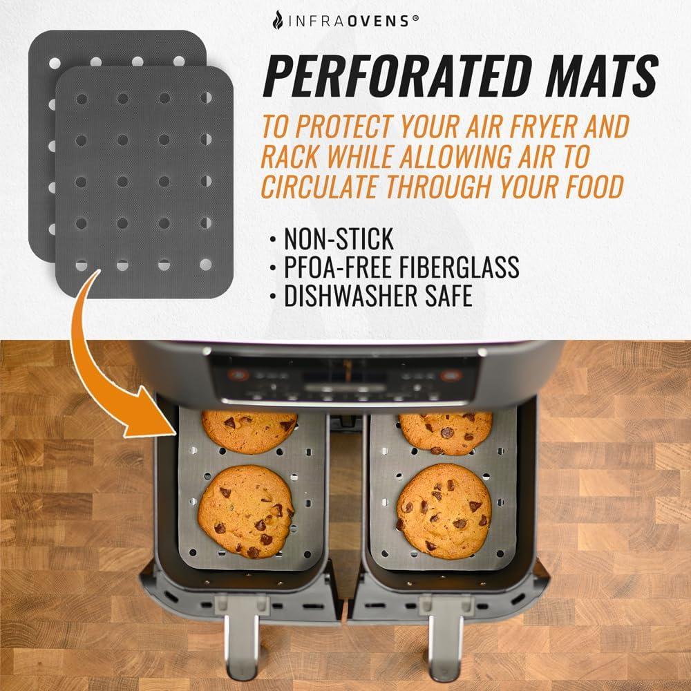 Set de Accesorios para Freidora de Aire Ninja Dual 12 Piezas