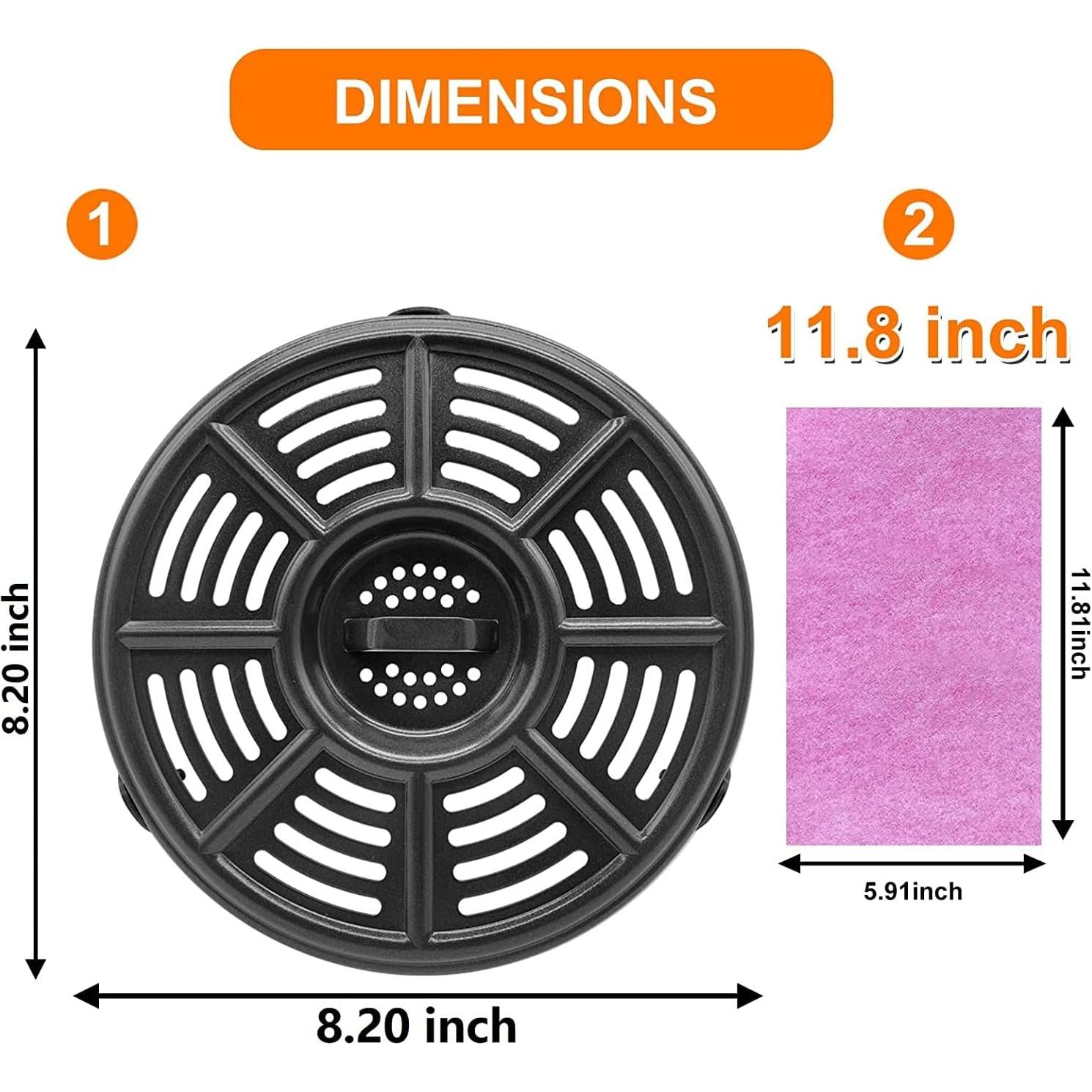 Placa Crisper Ninja Foodi 20.8 cm Acero Inoxidable Antiadherente