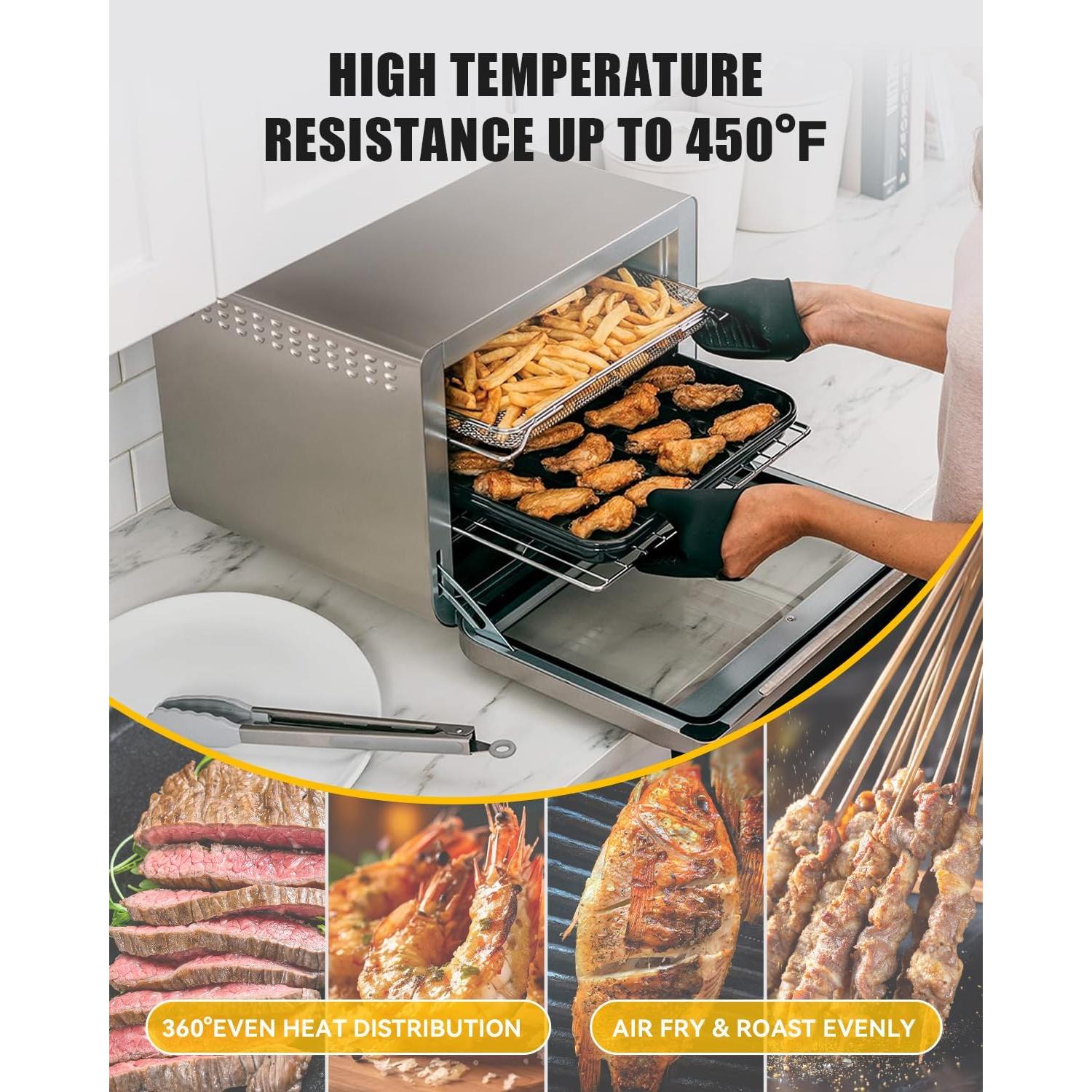 Cesta de Horno de Acero Inoxidable MMH para Ninja Foodi DT201/DT251/DT551