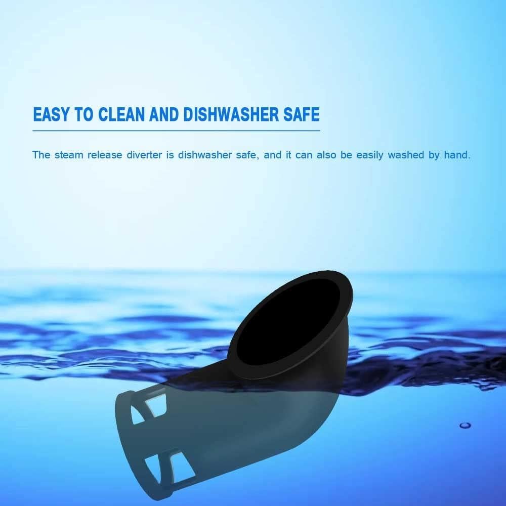Desviador de Vapor de Silicona para Instant Pot 3-8 Qt