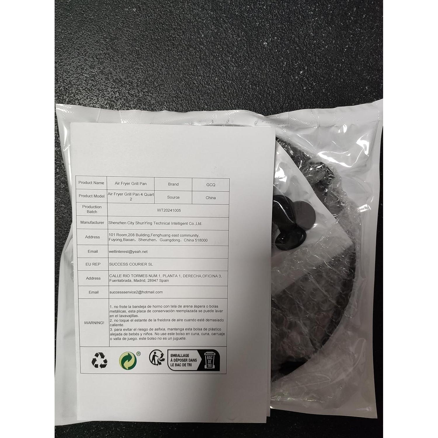 Bandeja de Grill de Reemplazo Ninja 20.8 cm para Freidora de Aire