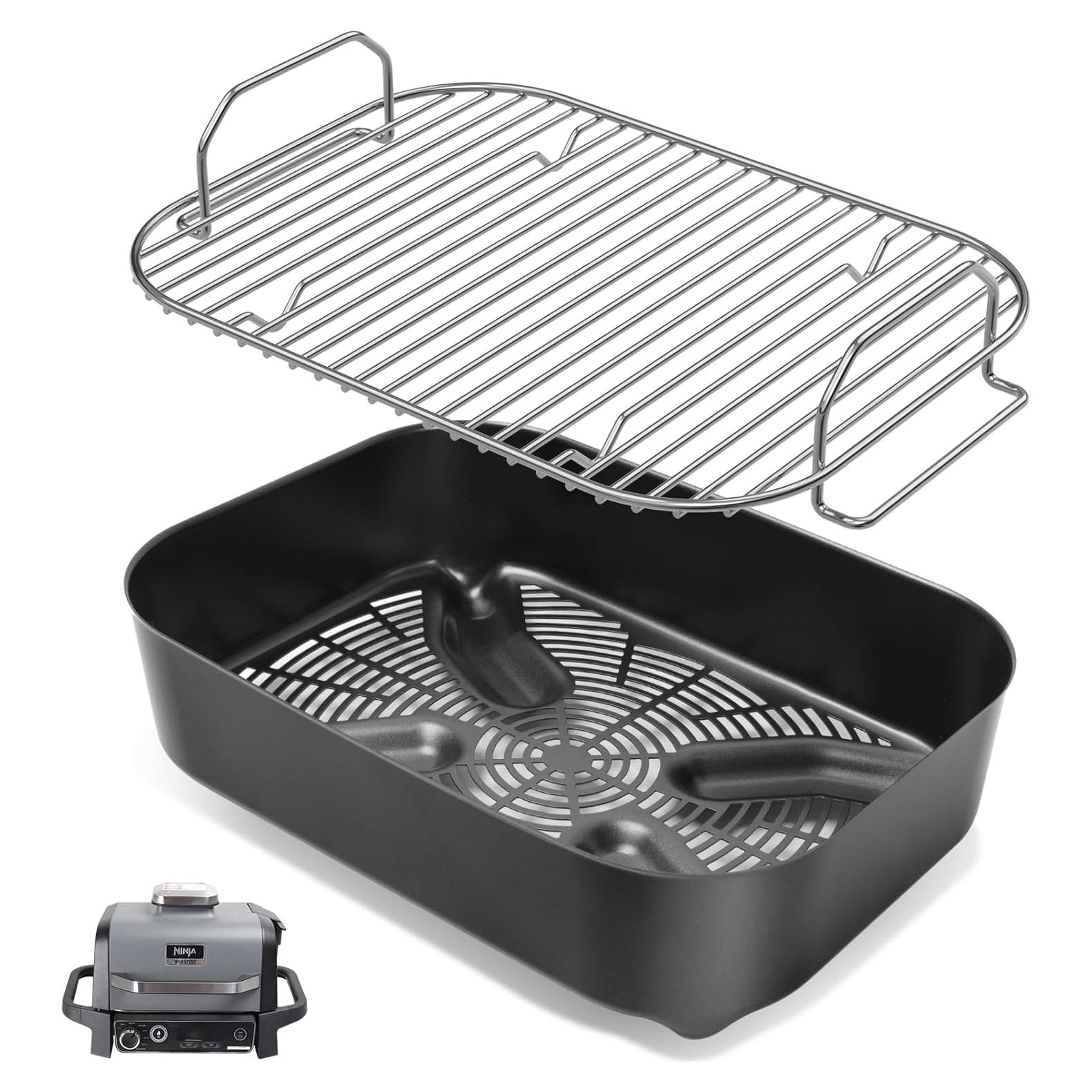 Cesta Crisper Combo Ninja Woodfire OG700 y Soporte para Humo