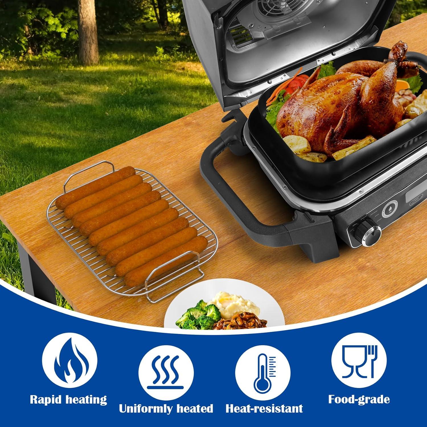 Cesta Crisper Combo Ninja Woodfire OG700 y Soporte para Humo