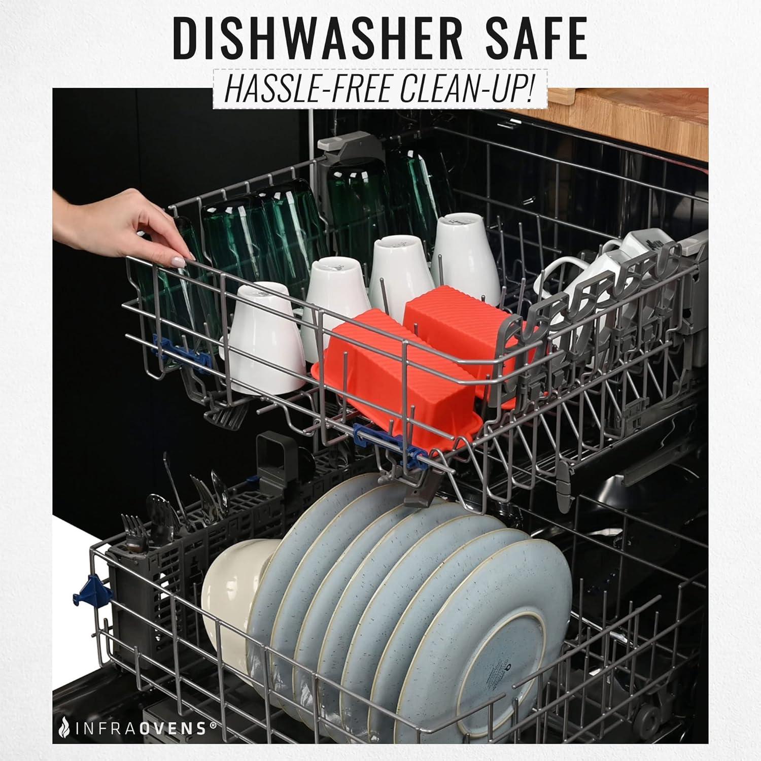 Juego de Moldes de Silicona para Pan Infraovens 20.3 cm